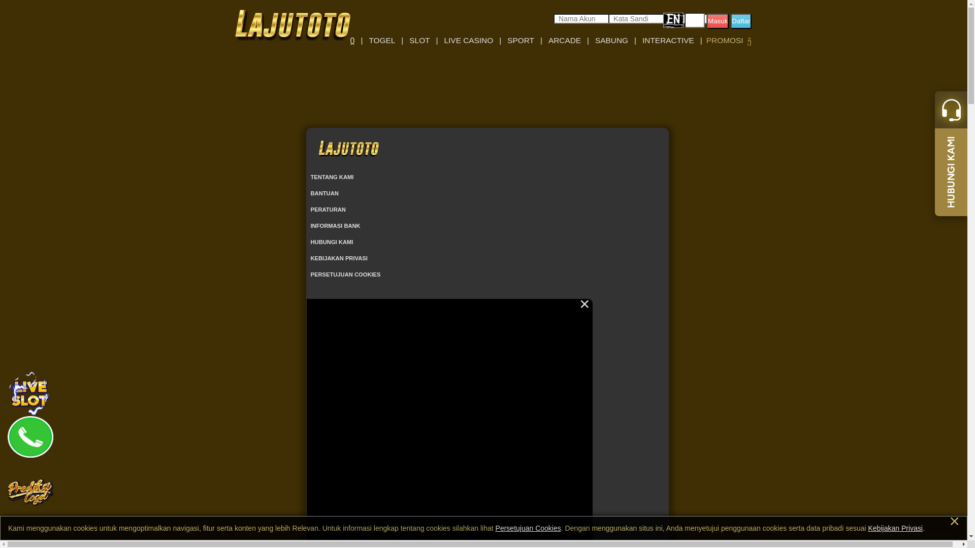 website screenshot of https://lajurayman.com/