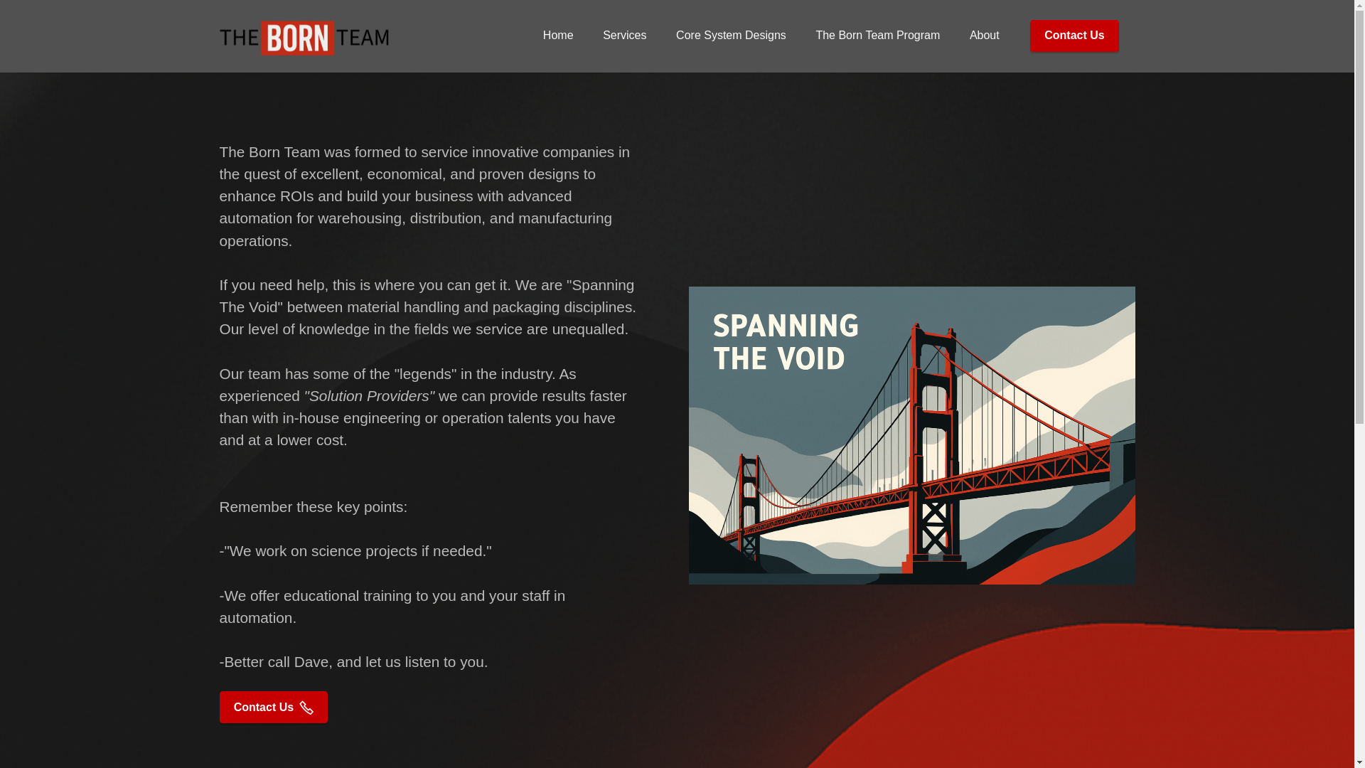 website screenshot of https://the-born-team-website.pages.dev/