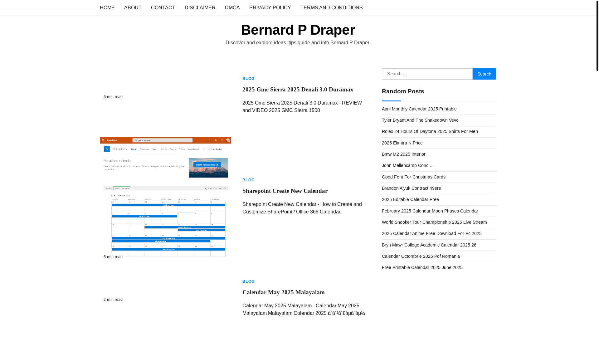 website screenshot of https://bernardpdrapera.pages.dev/