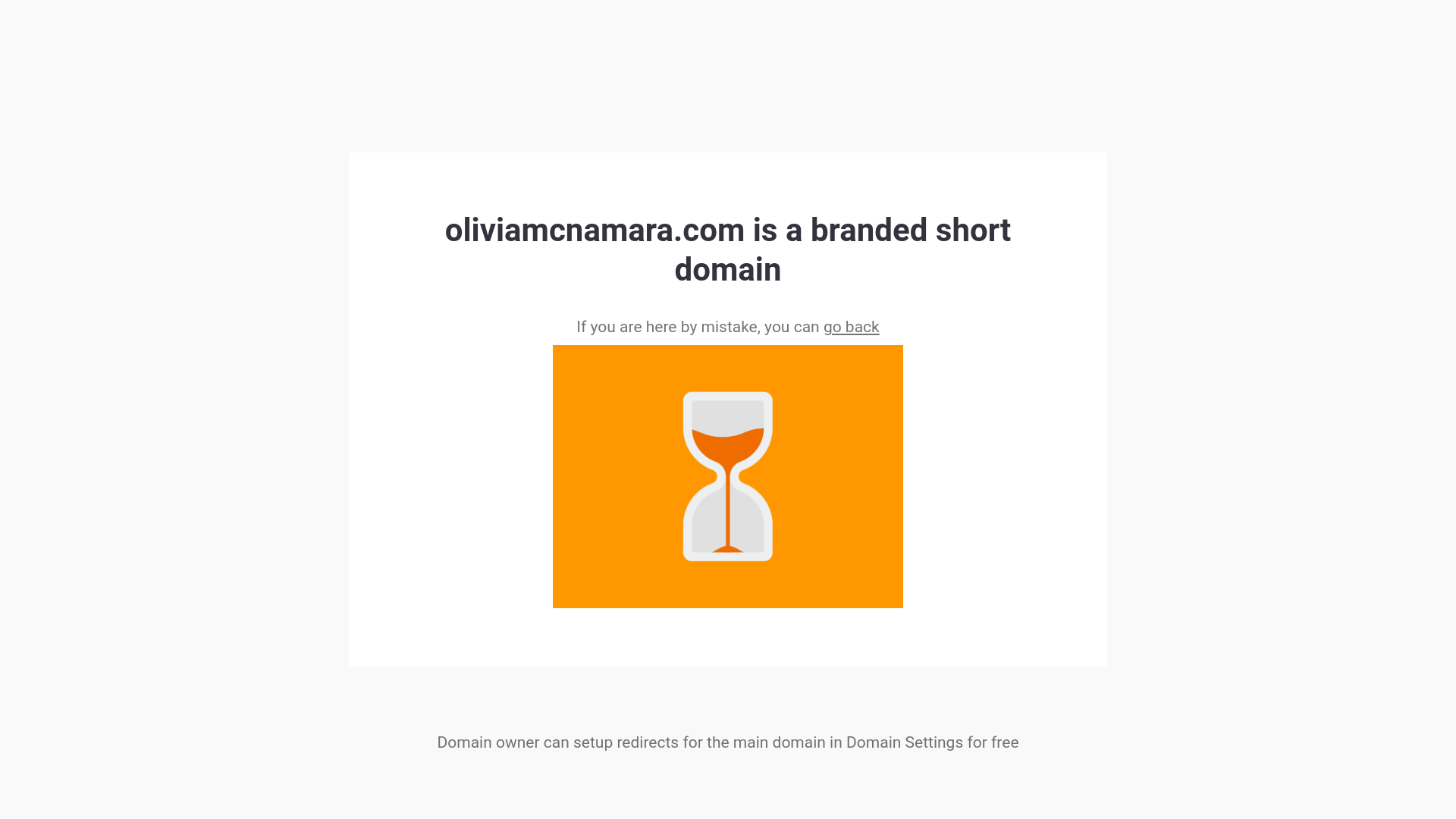 website screenshot of https://oliviamcnamara.com/