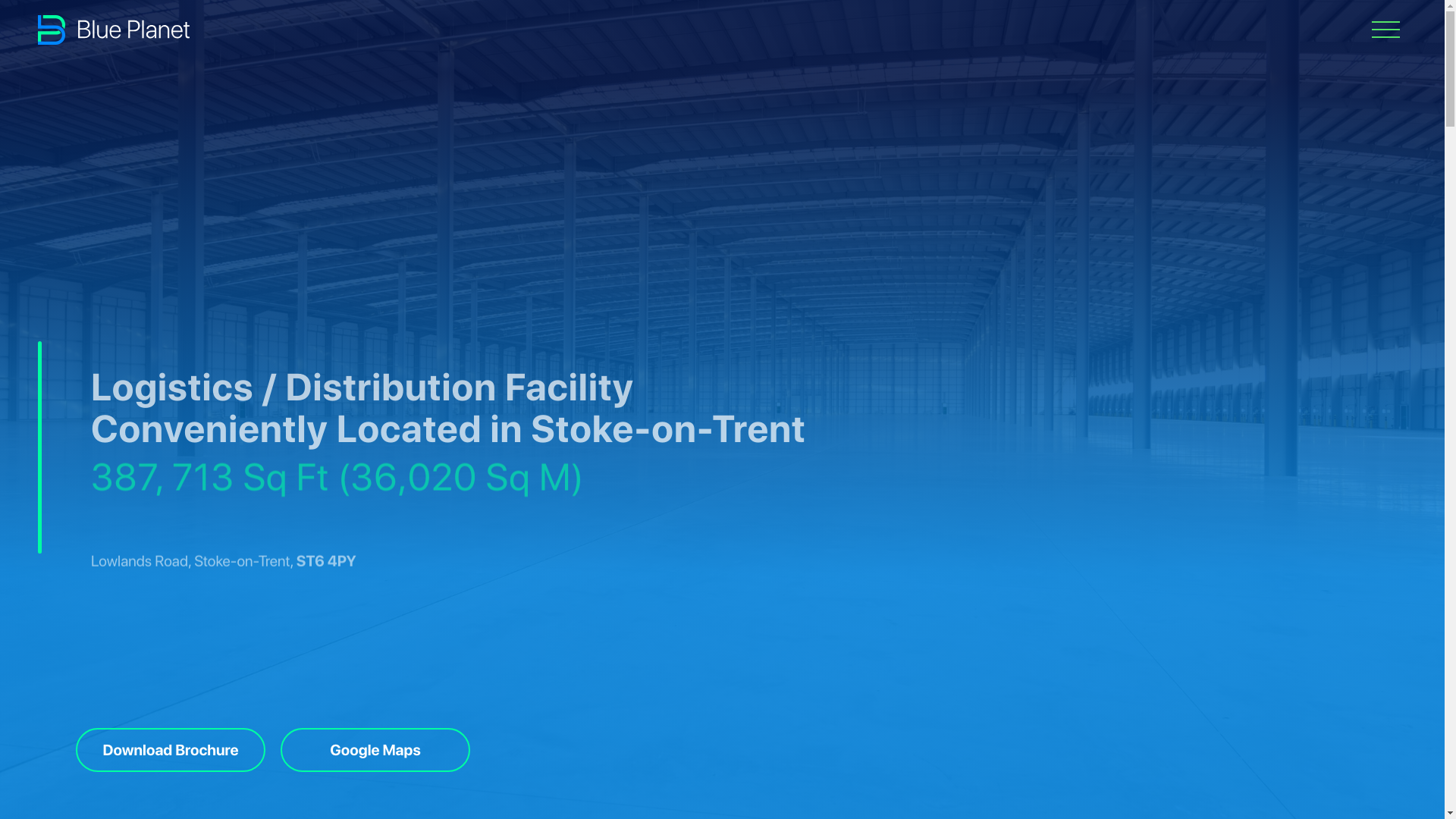 website screenshot of https://blueplanet-m6j16.com/