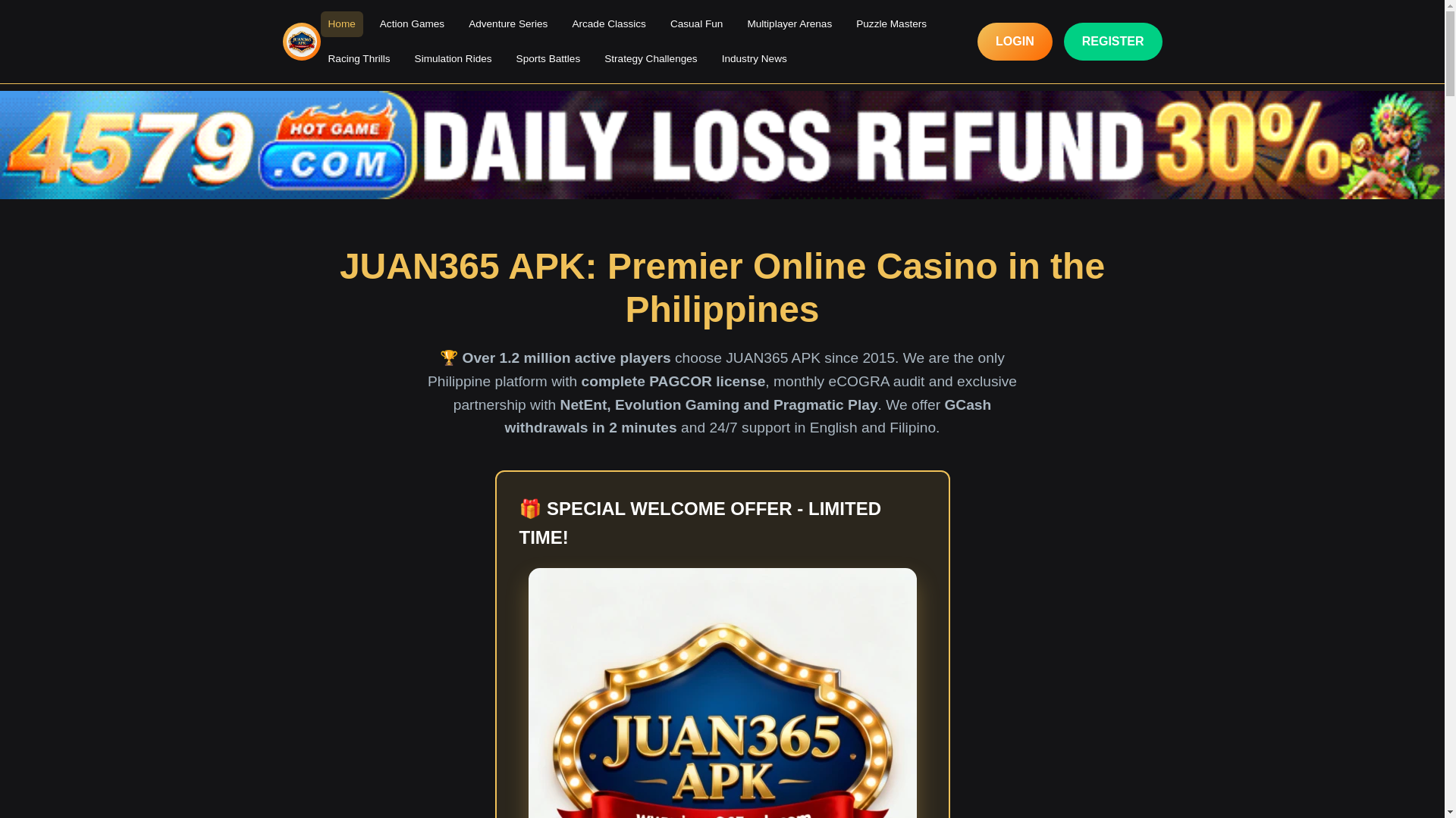 website screenshot of https://wwwjuan365apk.com/