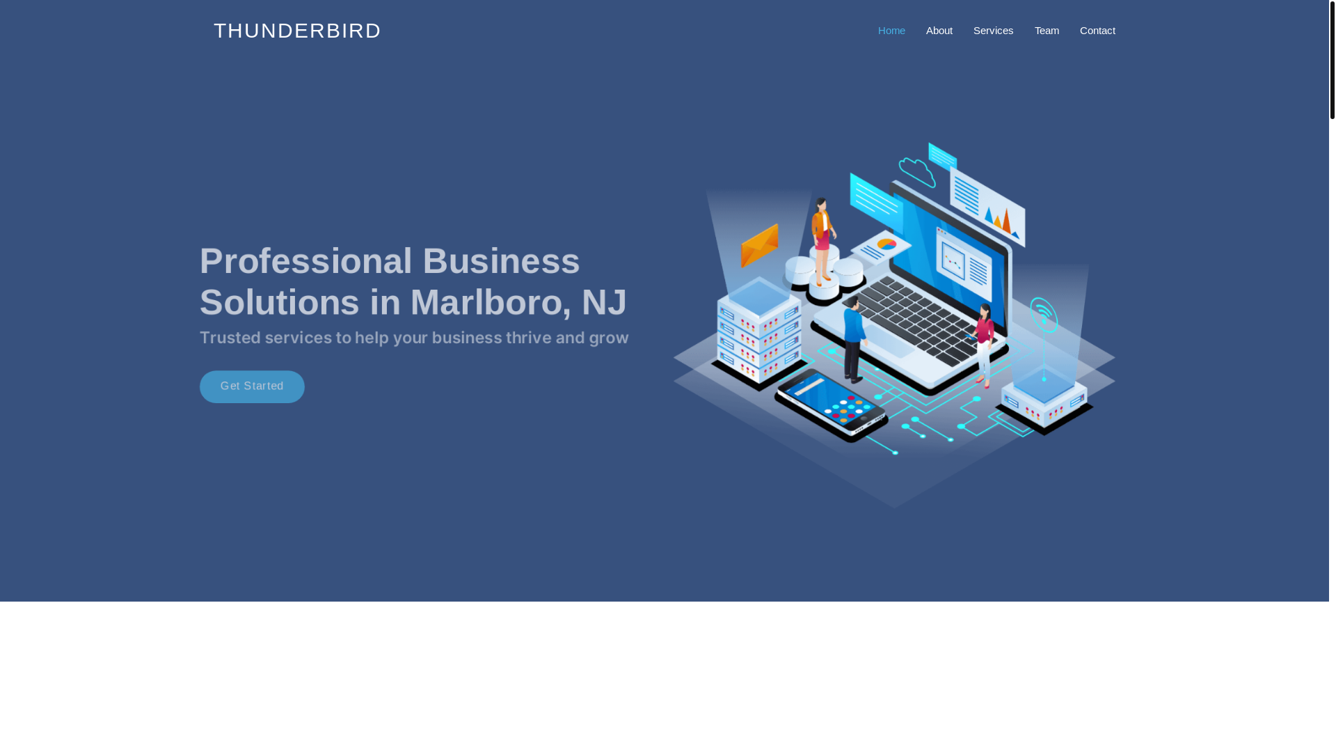 website screenshot of https://thundersbirds.pages.dev/
