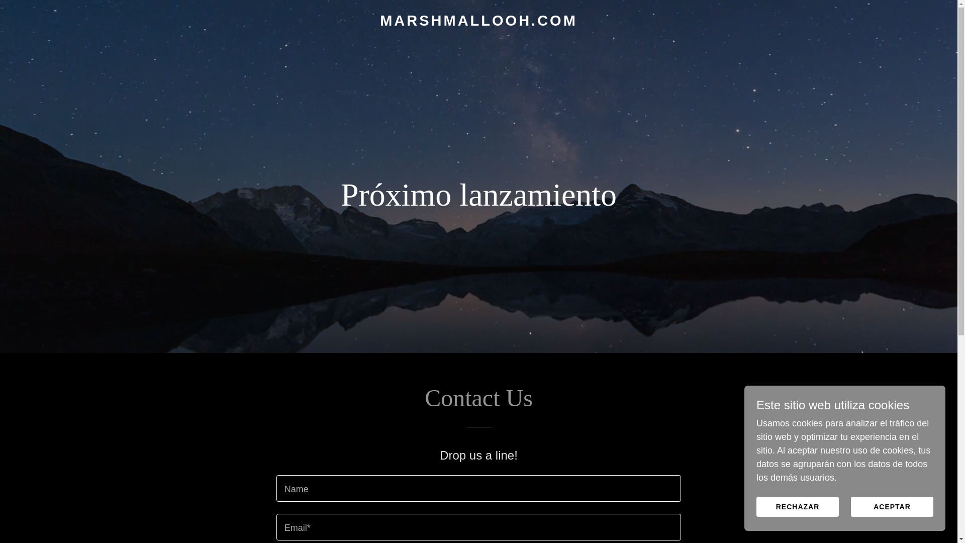 website screenshot of https://marshmallooh.com/