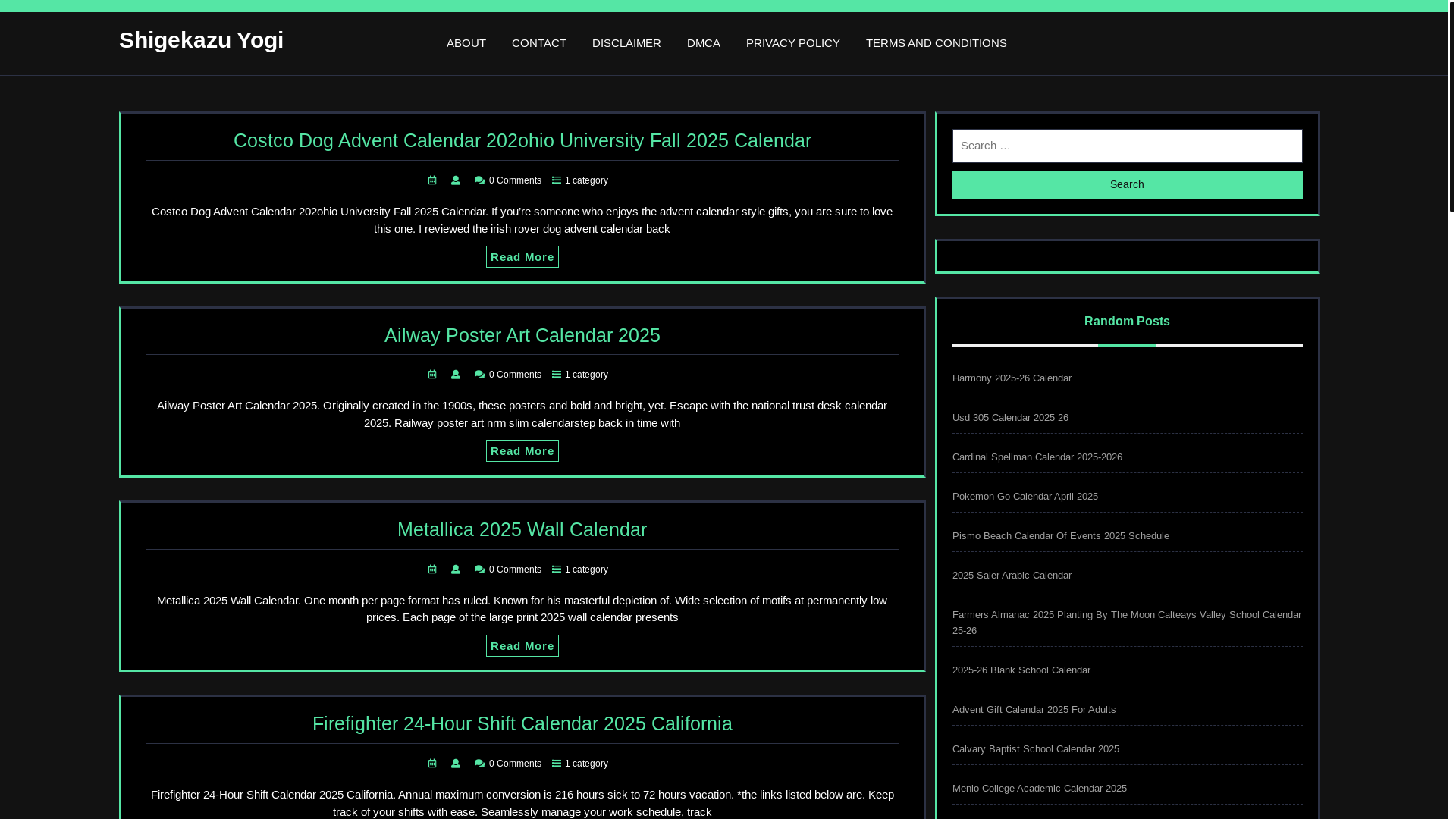 website screenshot of https://shigekazuyogi.pages.dev/