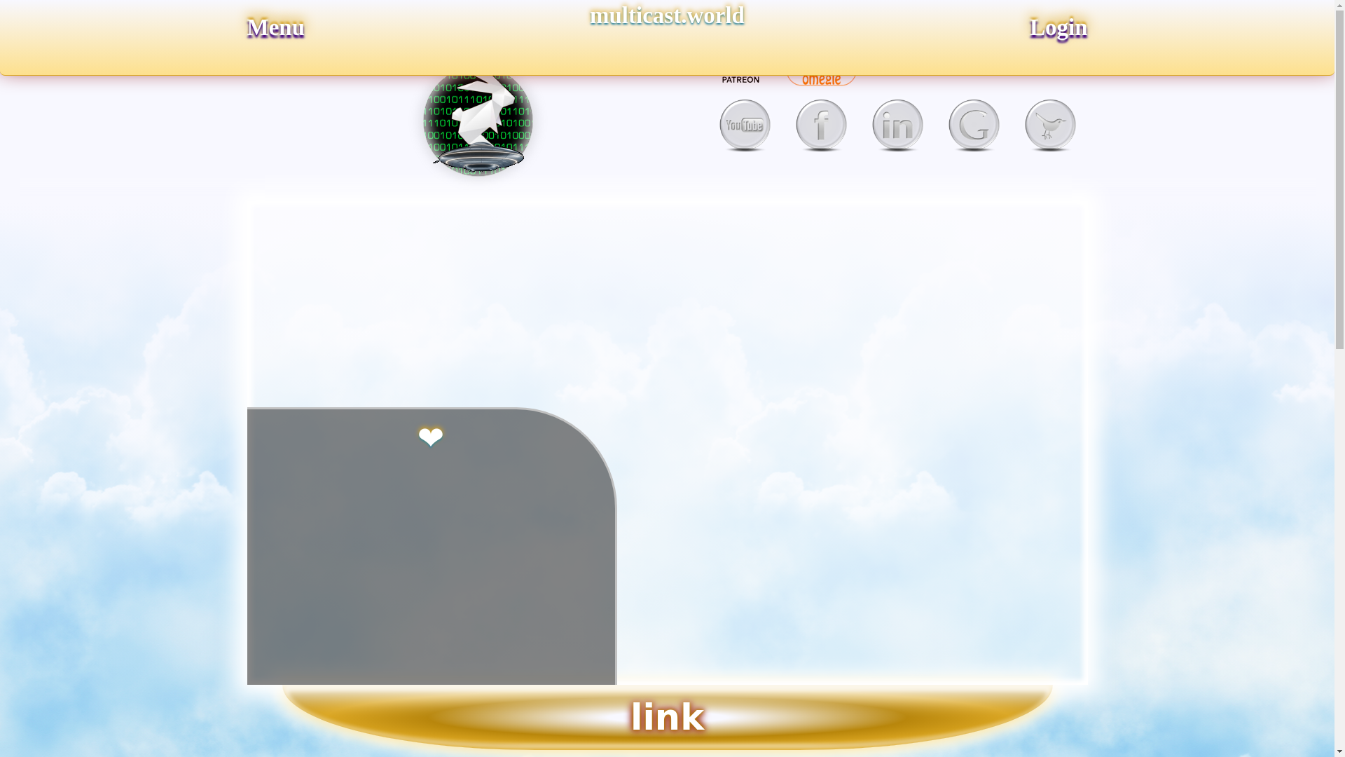 website screenshot of https://multicast.world/
