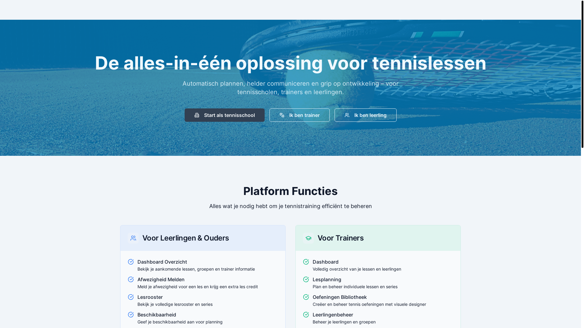 website screenshot of https://plannertennis.pages.dev/