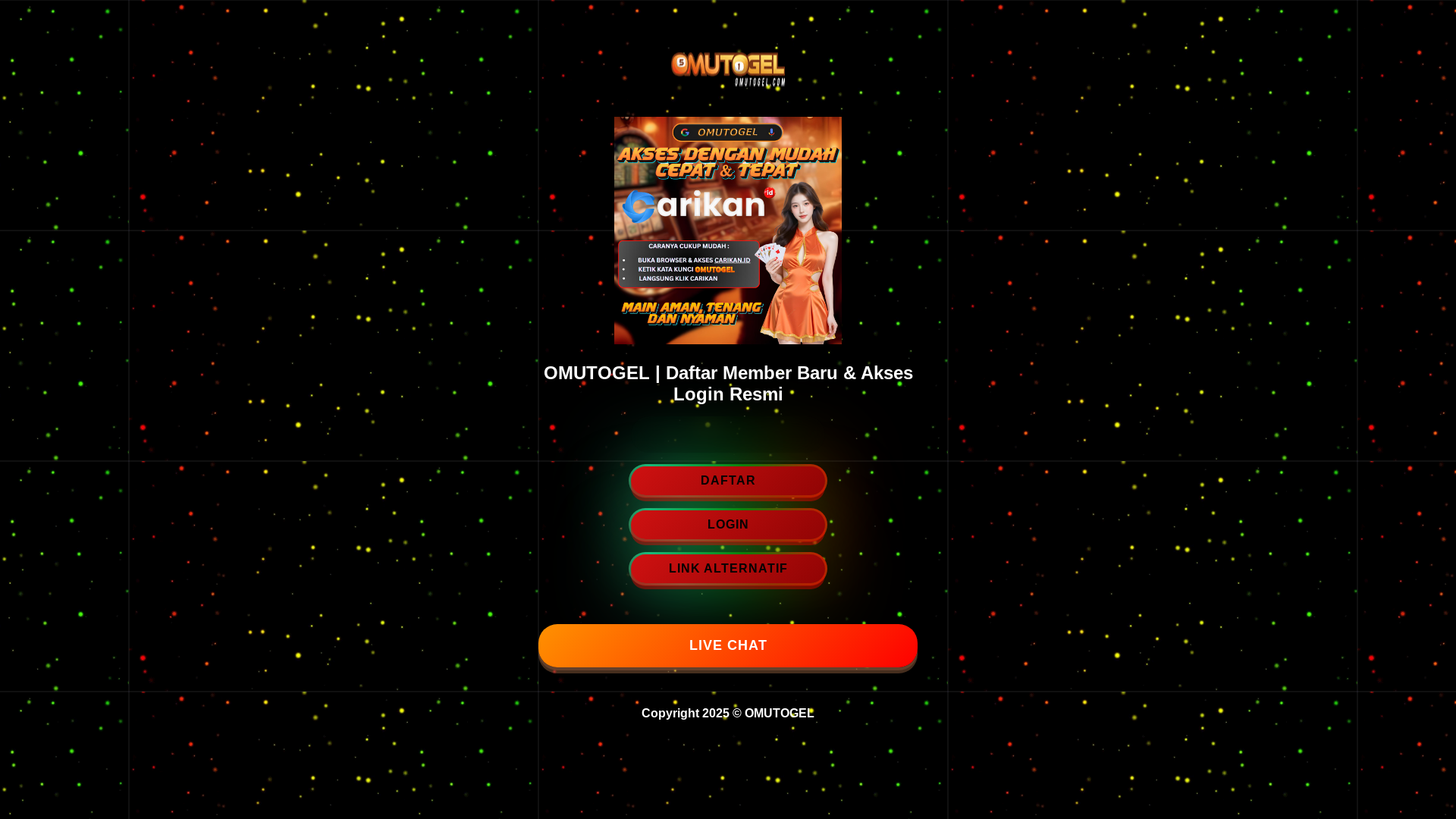website screenshot of https://omutogeldaftar-amp.pages.dev/
