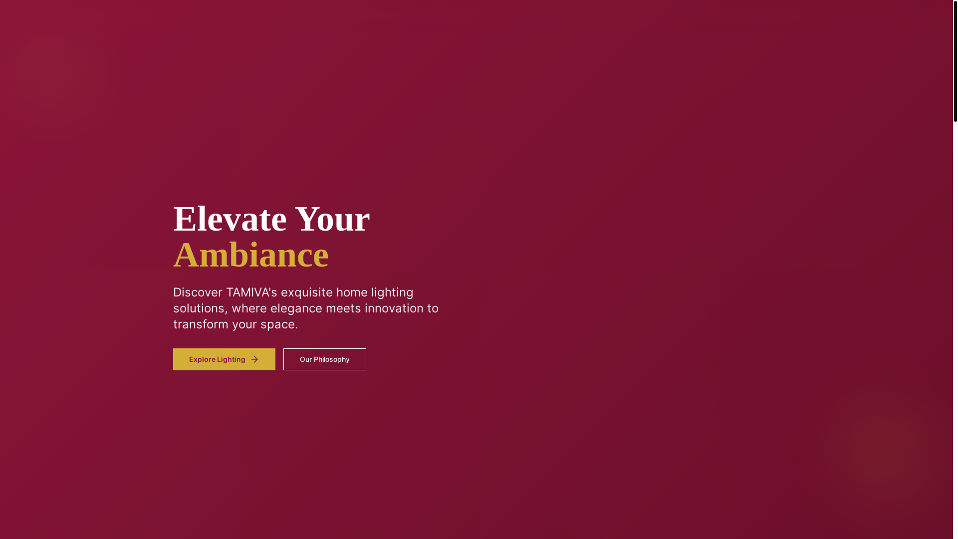 website screenshot of https://tamiva.in/