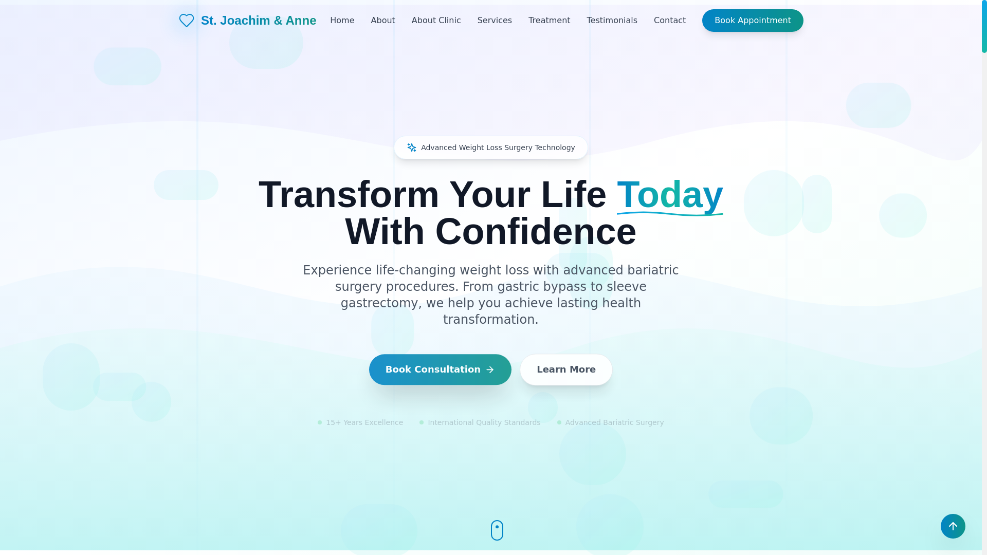 website screenshot of https://st--joachim-and-anne-clinic.pages.dev/