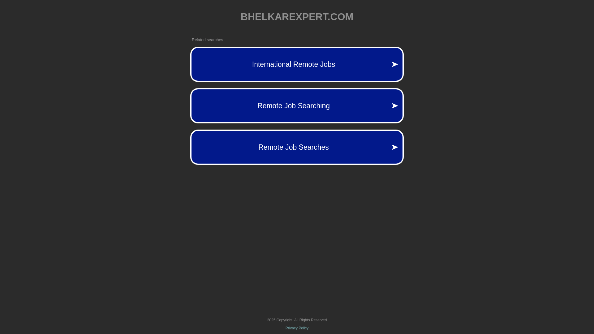 website screenshot of https://bhelkarexpert.com/