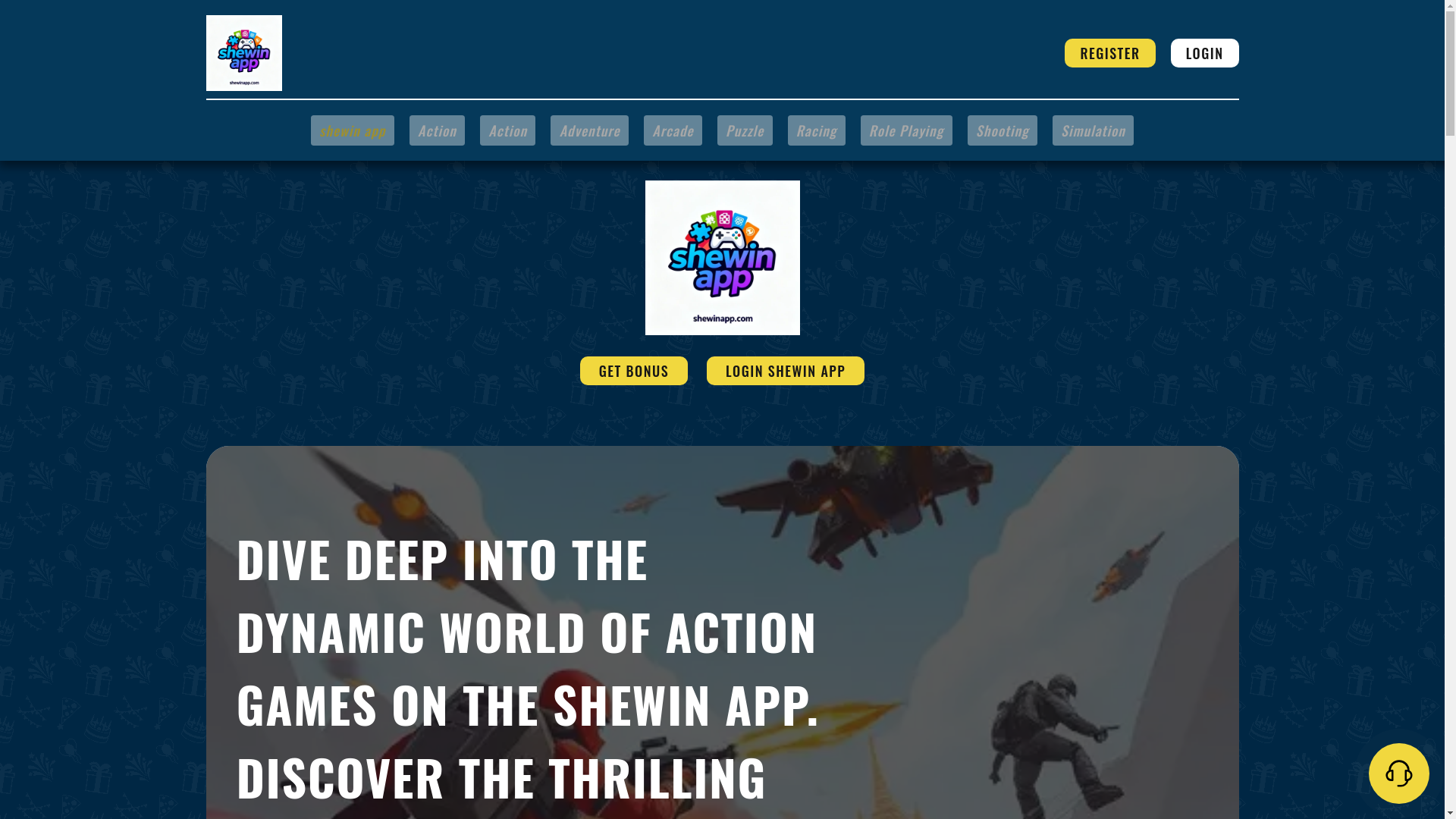 website screenshot of https://shewinapp.com/