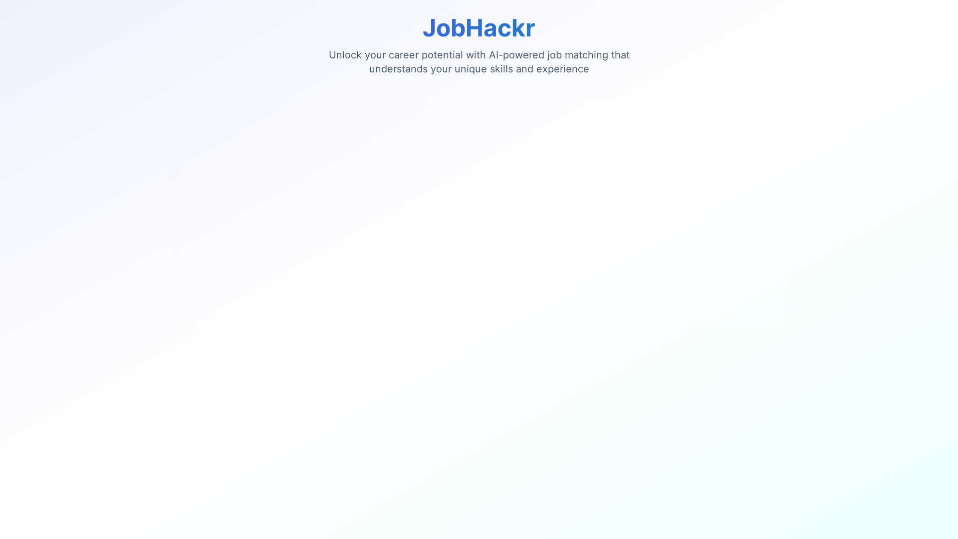 website screenshot of https://jobhackr.xyz/