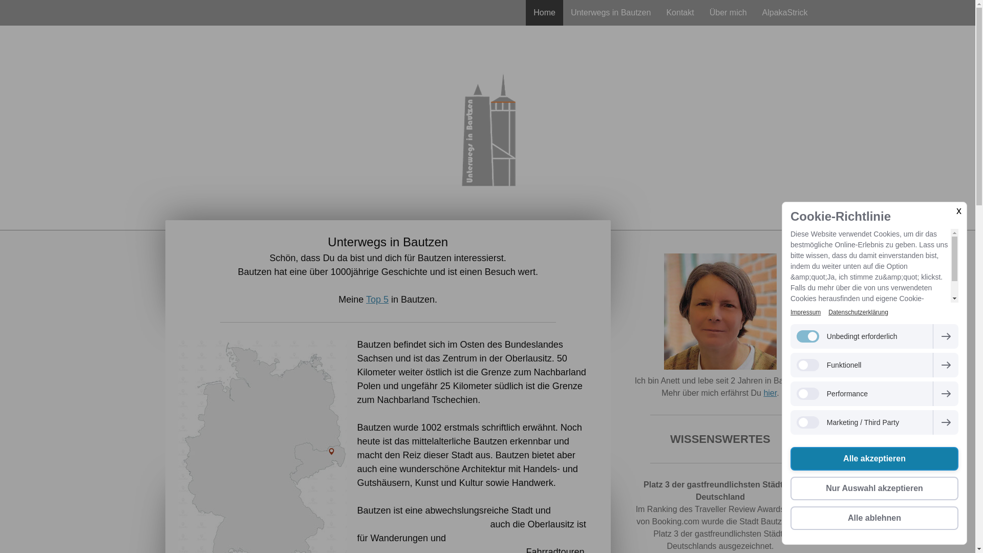 website screenshot of https://alpakastrick.eu/