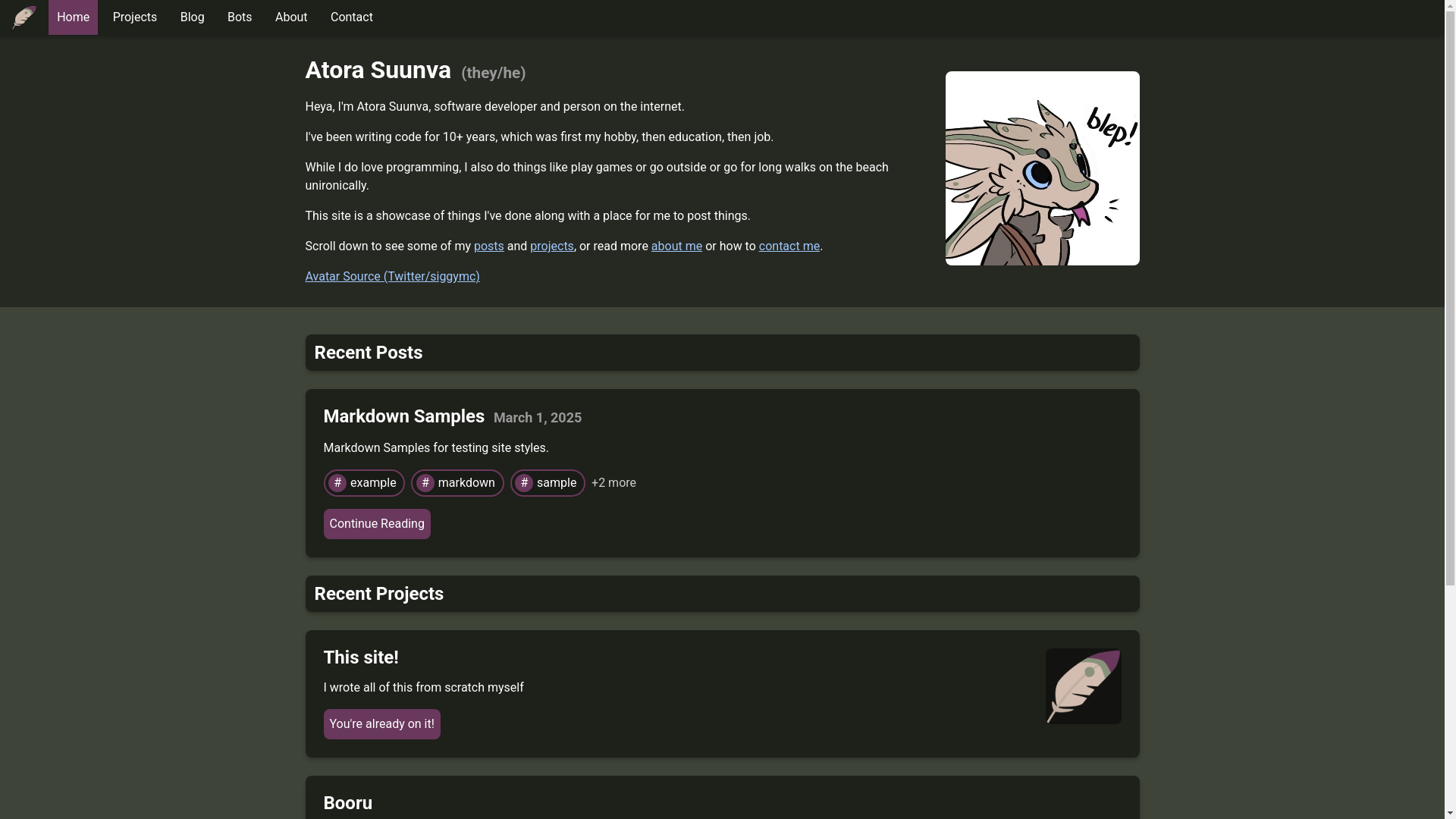 website screenshot of https://atora.pages.dev/