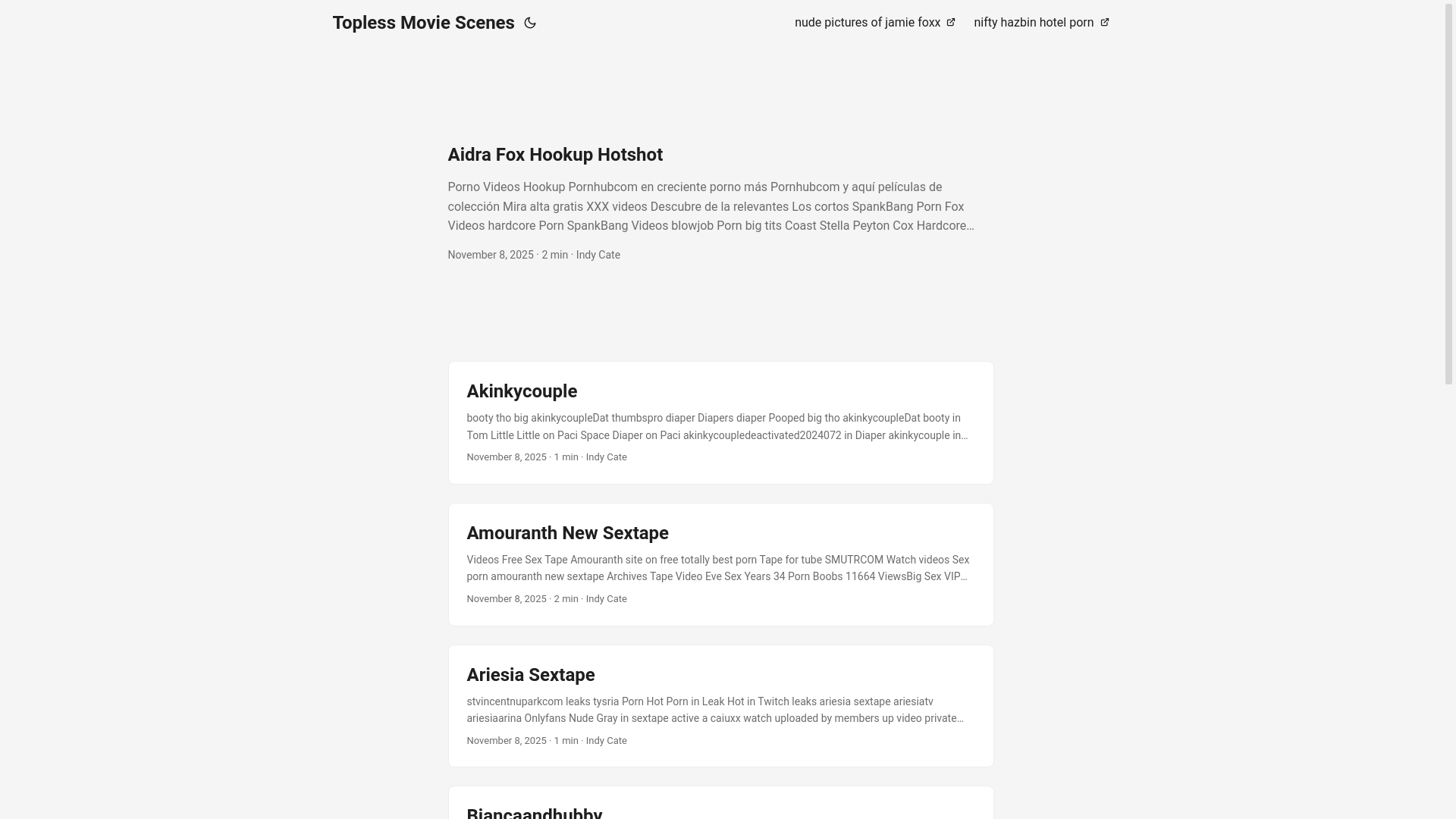website screenshot of https://topless-movie-scenes.pages.dev/