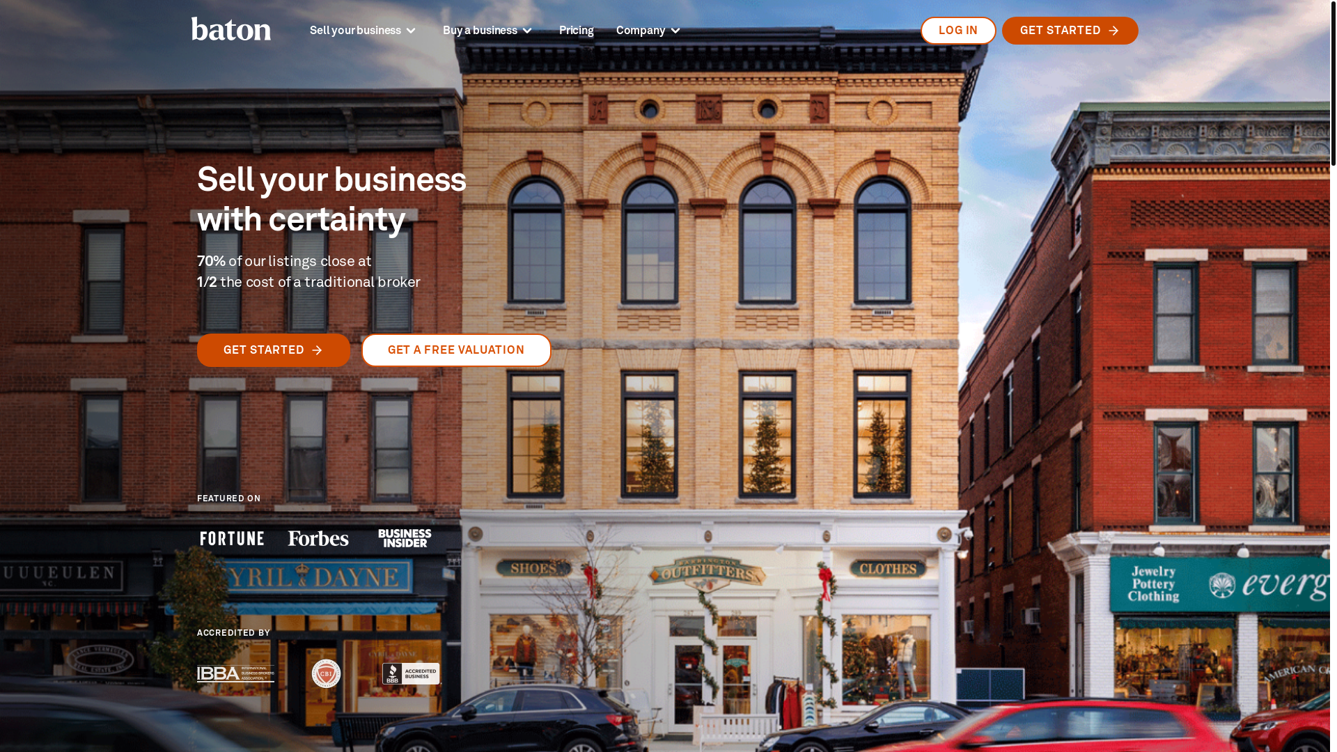 website screenshot of https://batonroutecrest.co/