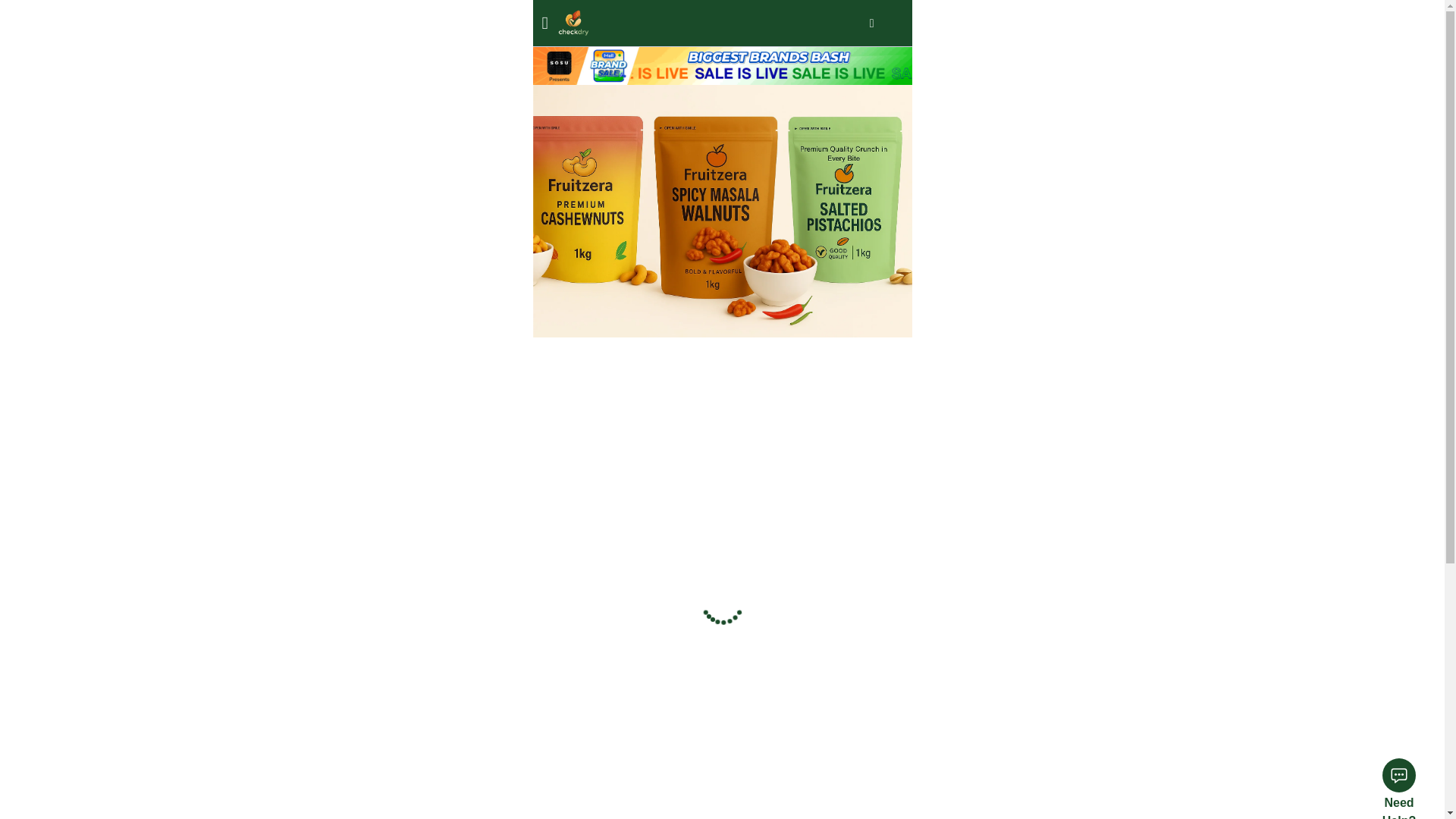 website screenshot of https://checkdry.in/