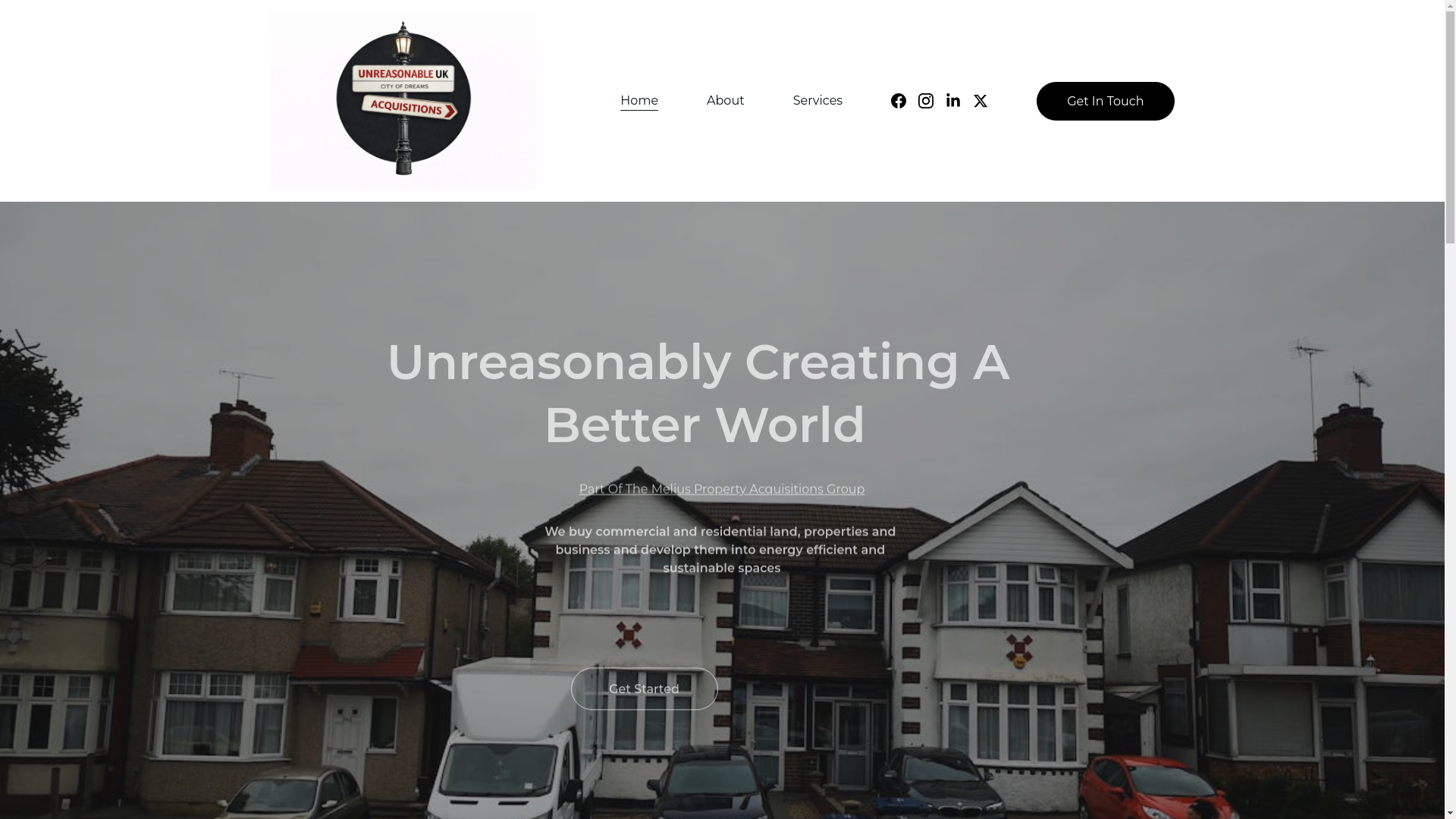 website screenshot of https://unreasonableacquisitions.com/