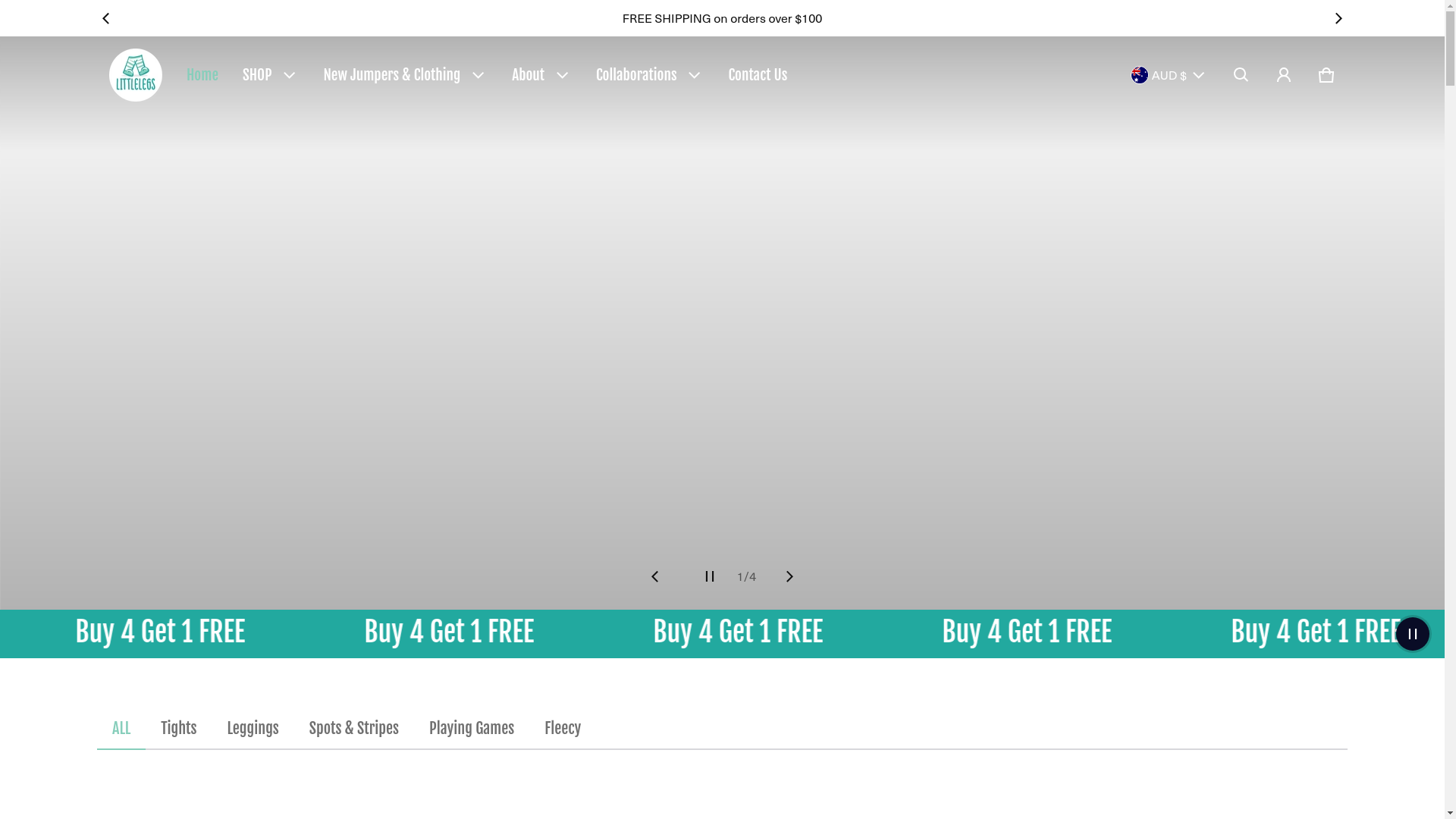 website screenshot of https://littlelegs.online/