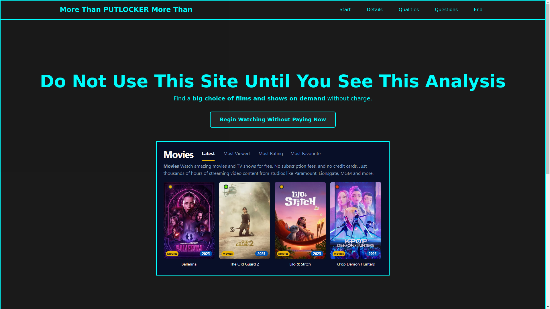 website screenshot of https://putlocker-46wq.pages.dev/