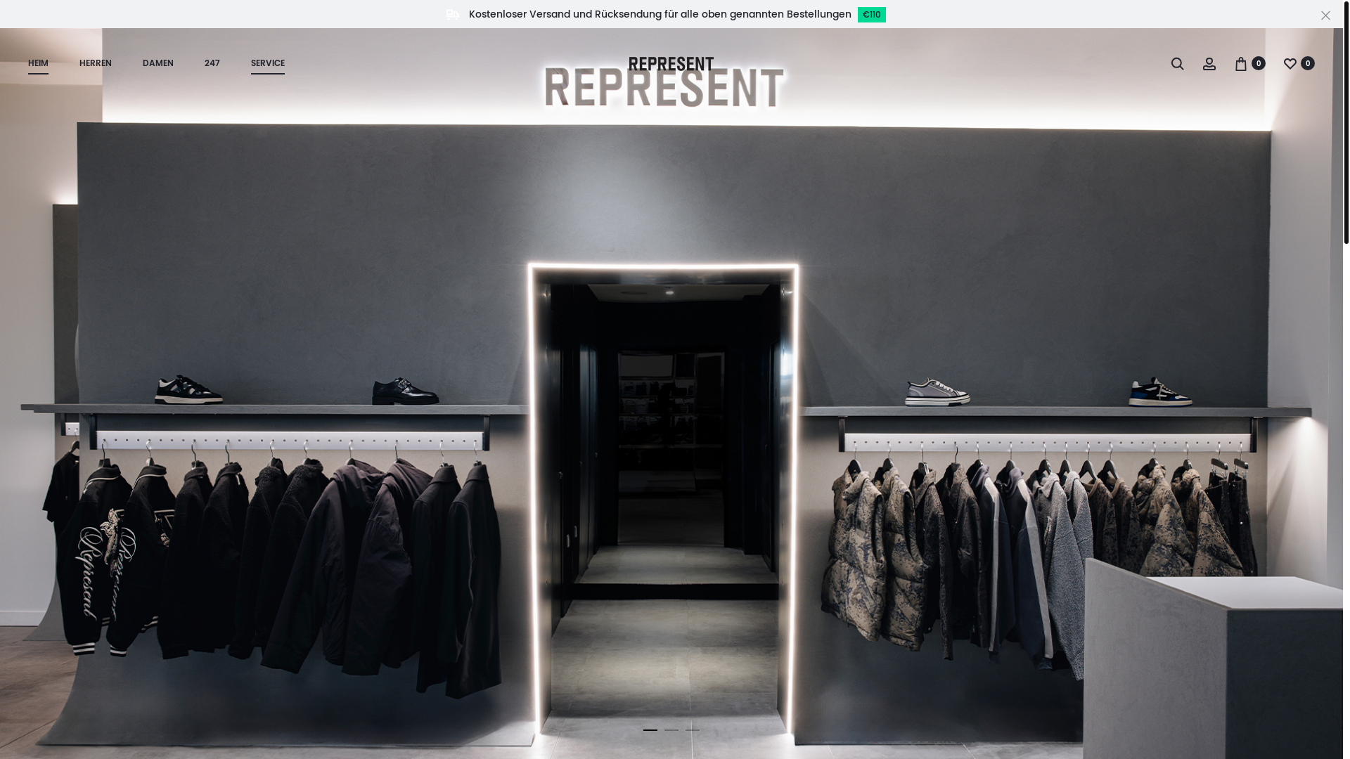 website screenshot of https://www.represent.com.de/