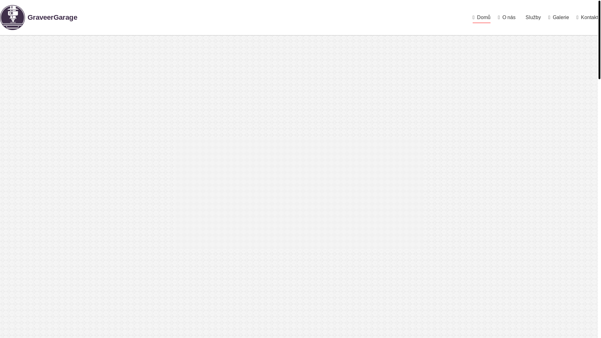 website screenshot of https://graveergarage.eu/