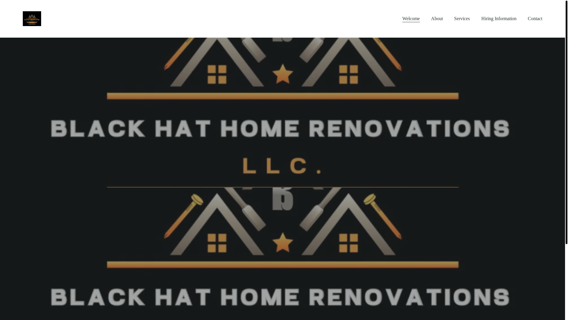 website screenshot of https://blackhathomerenovationsllc.com/