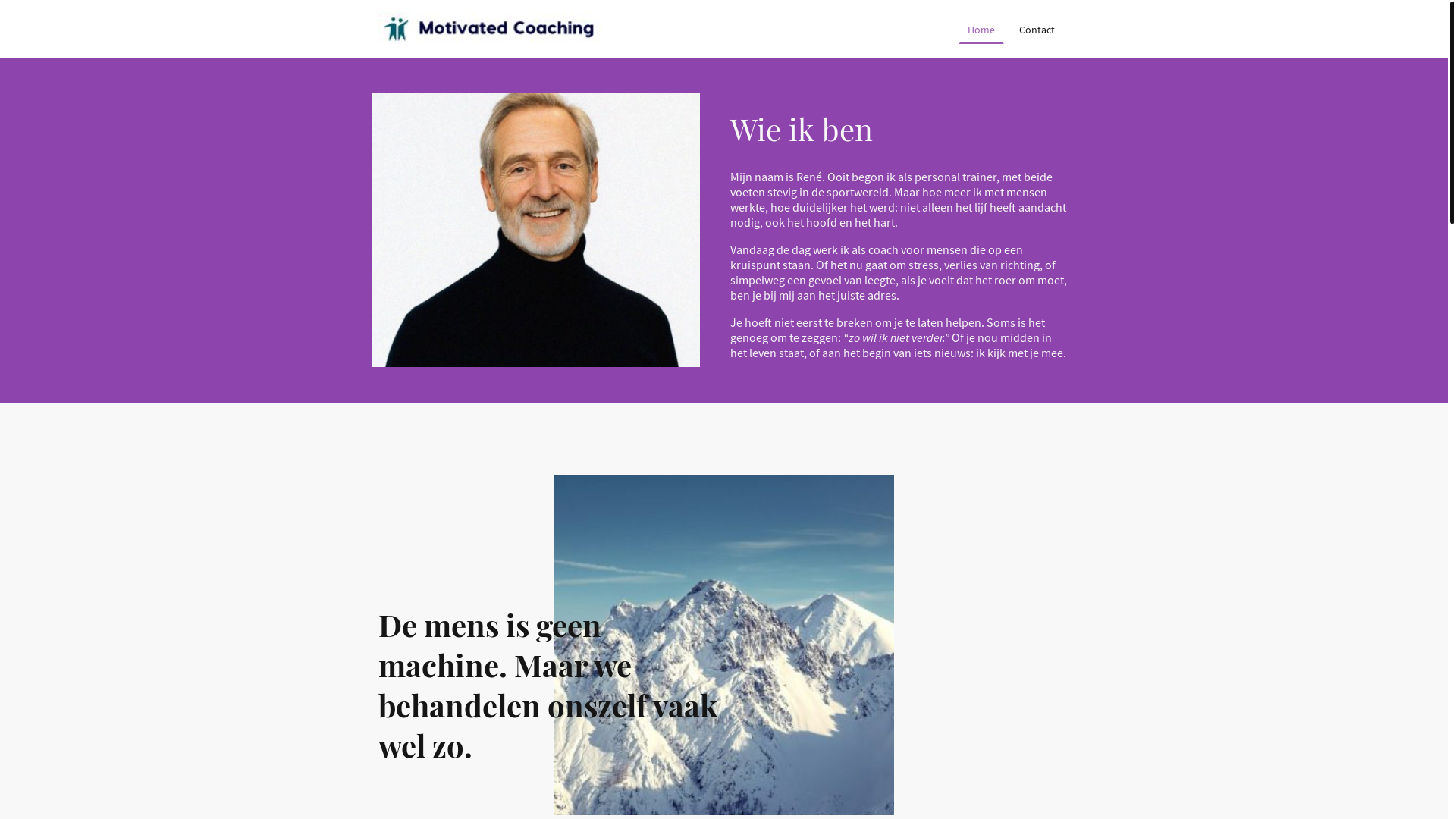 website screenshot of https://motivatedams.nl/