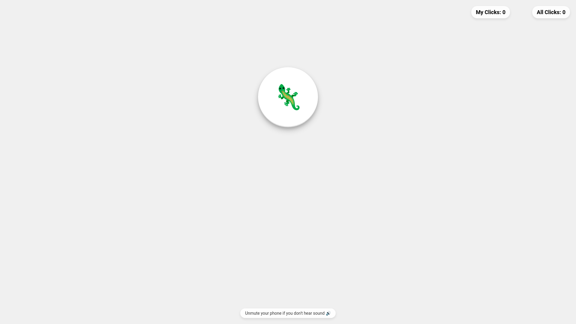 website screenshot of https://lizard.click/