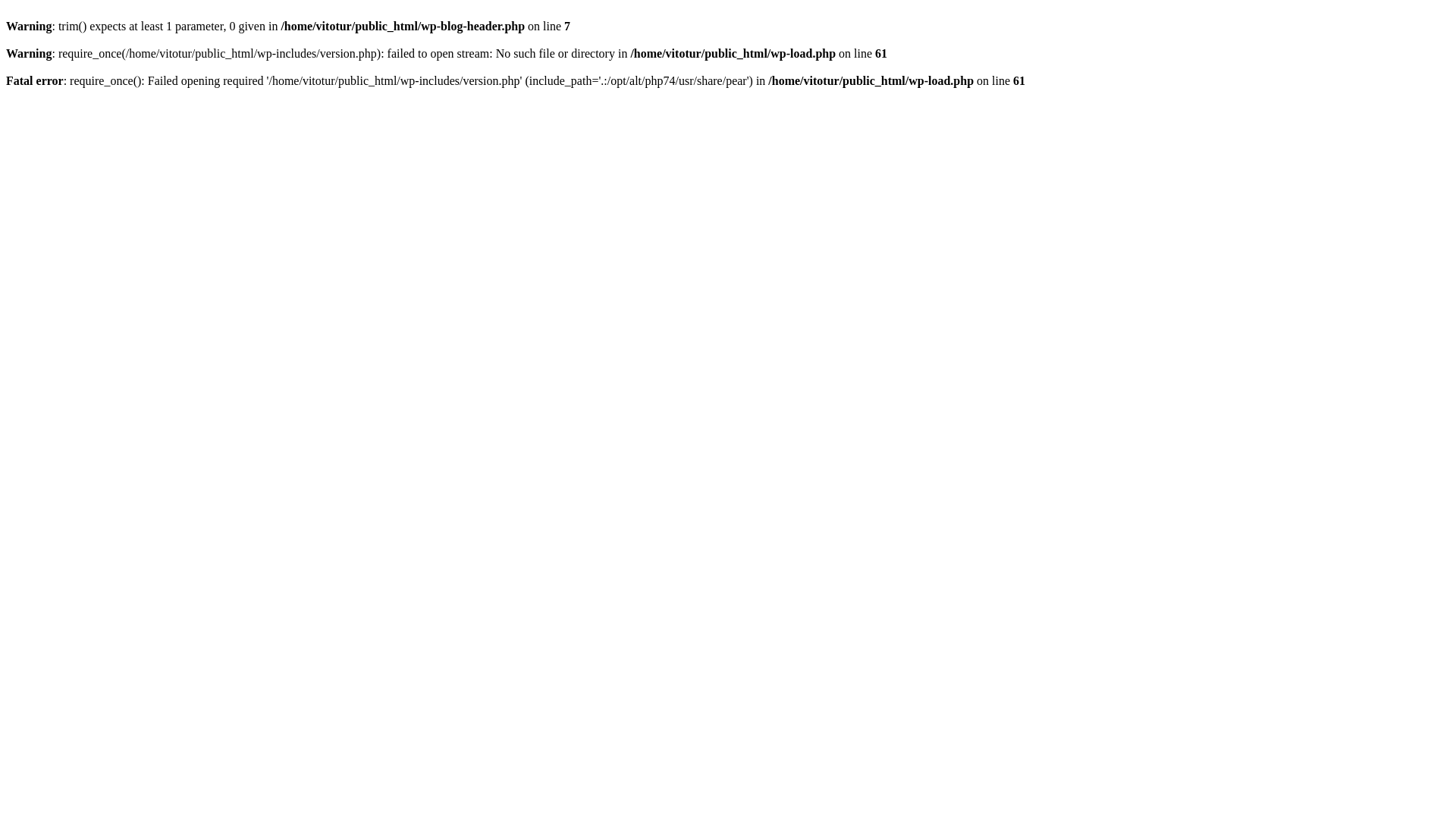 website screenshot of https://vitoturizm.com.tr