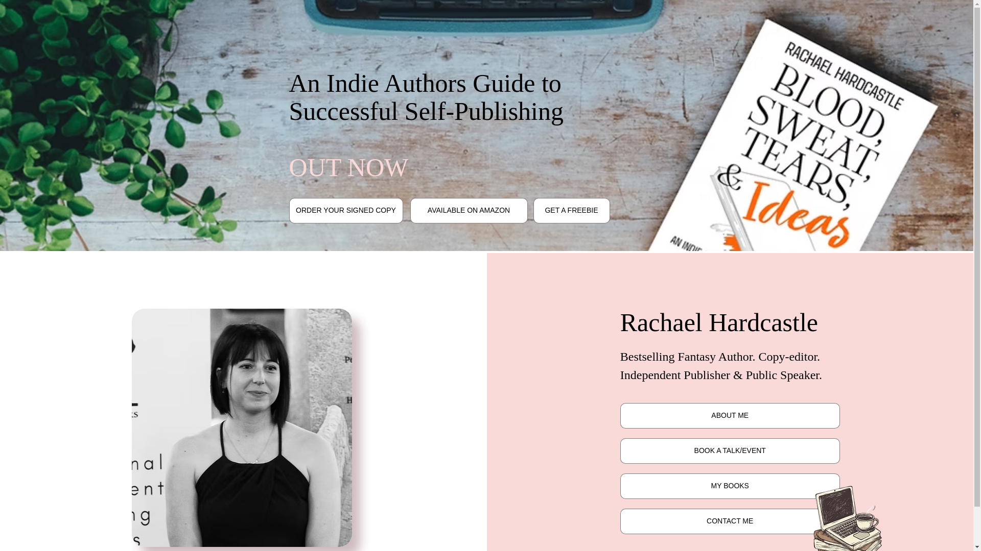 website screenshot of https://rachaelhardcastle.co.uk/