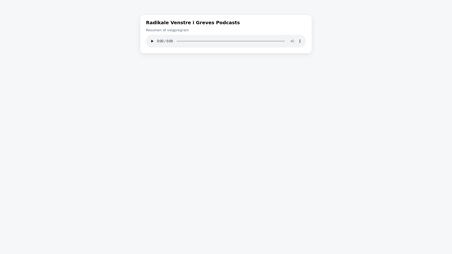website screenshot of https://radikale-greve.dk/