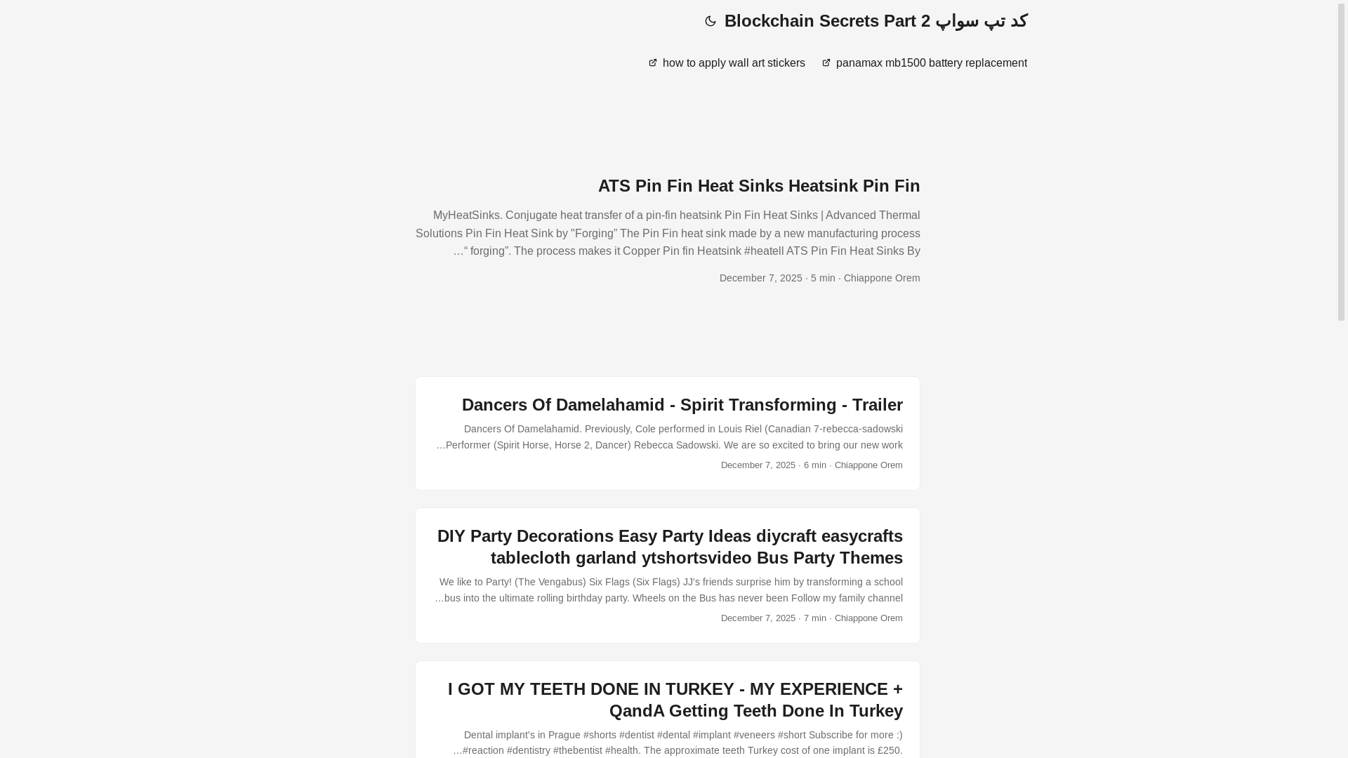 website screenshot of https://blockchainsecretspart2.pages.dev/