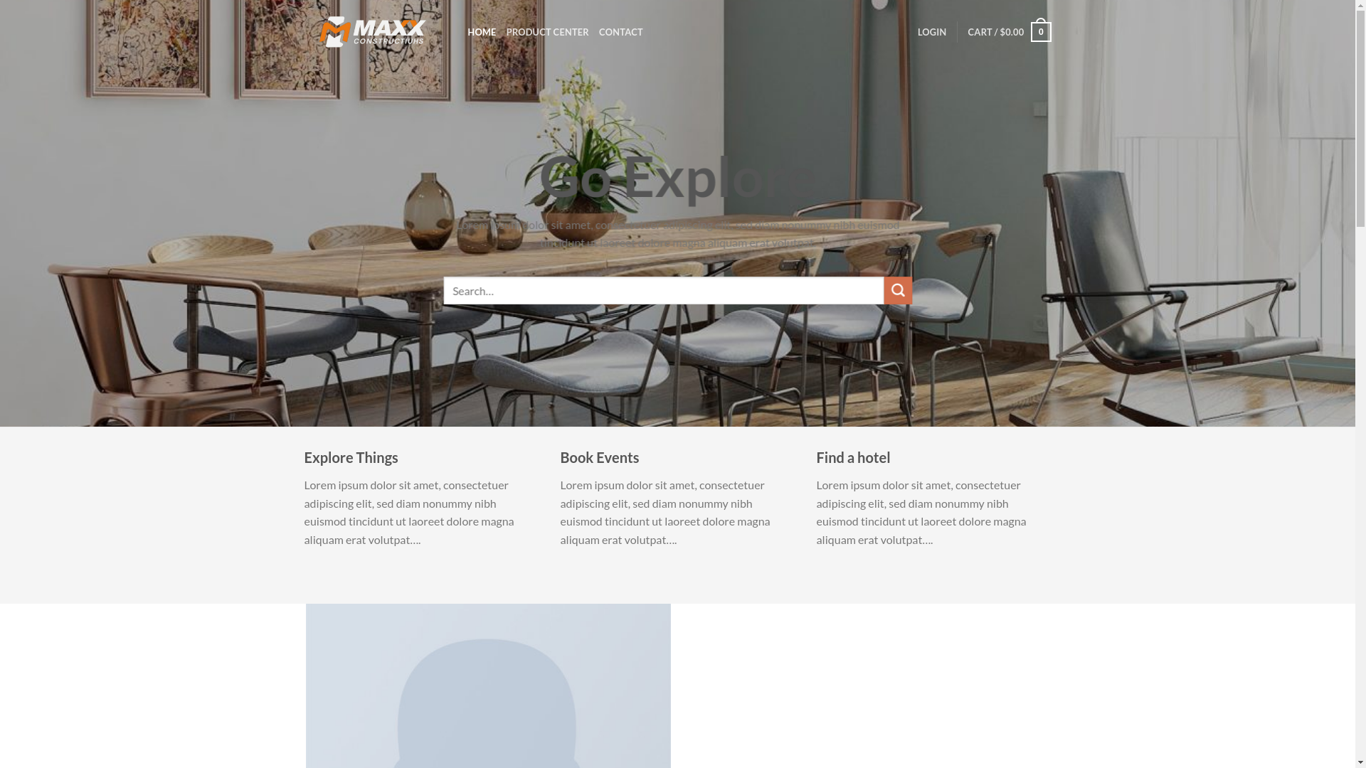 website screenshot of https://maxxcontracting.shop/