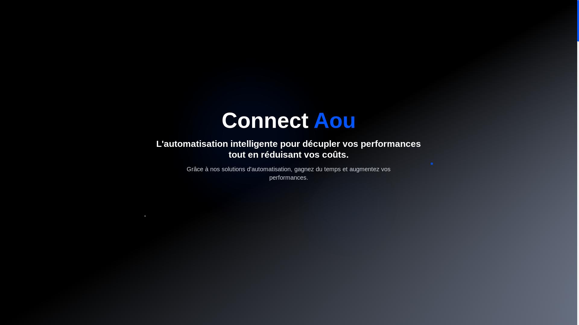 website screenshot of https://connect-aou.re/