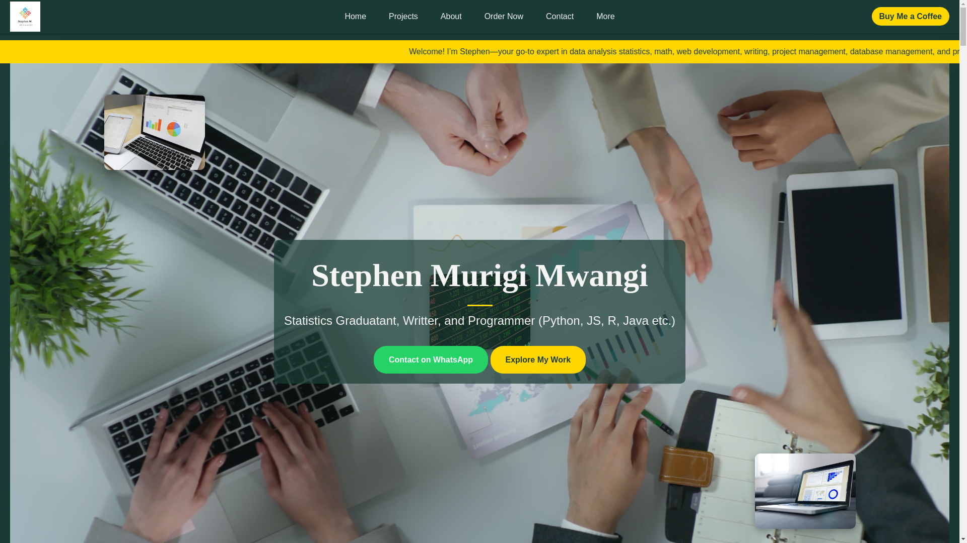 website screenshot of https://insightwithstephen.pages.dev/