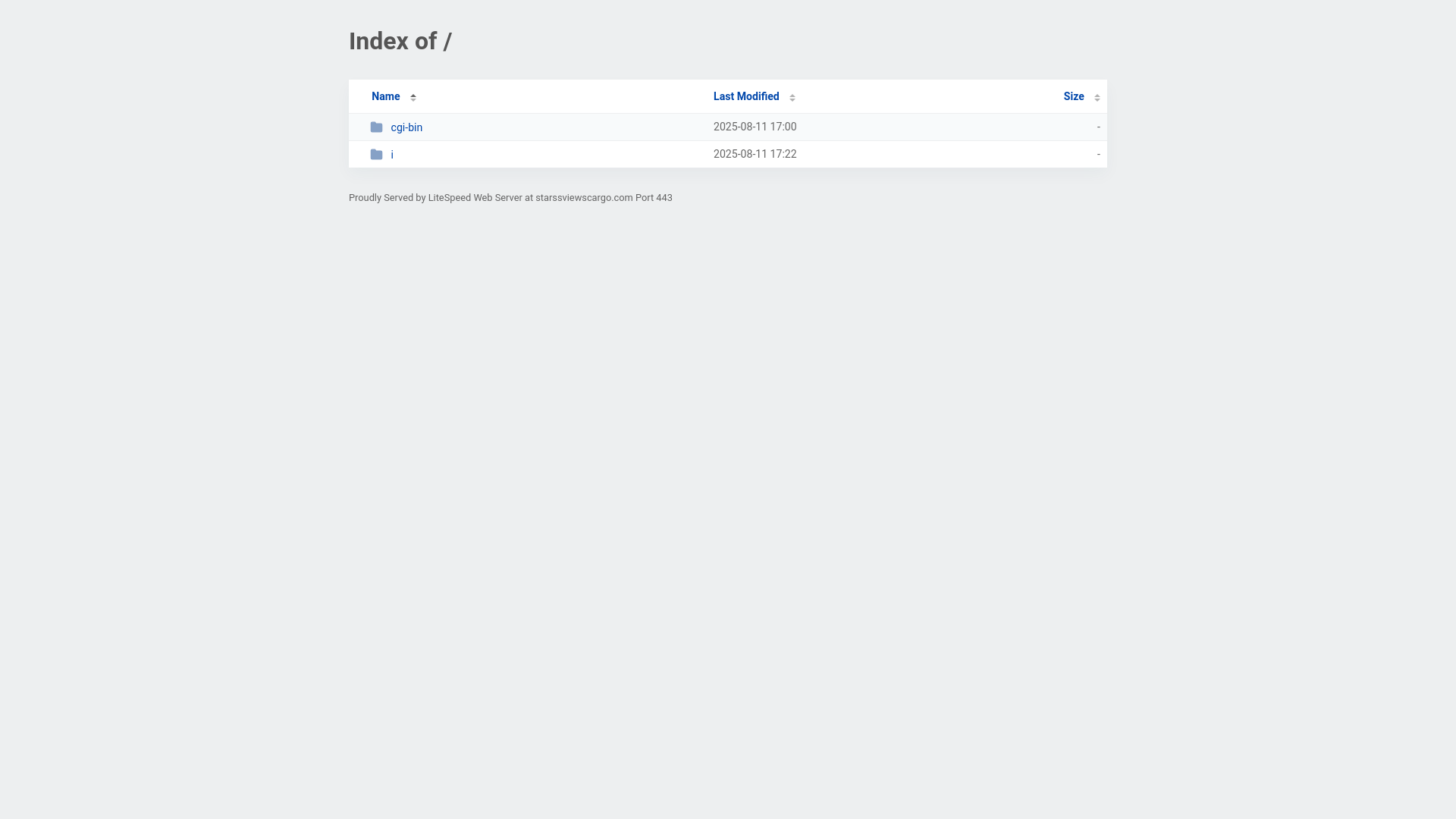 website screenshot of https://starssviewscargo.com/