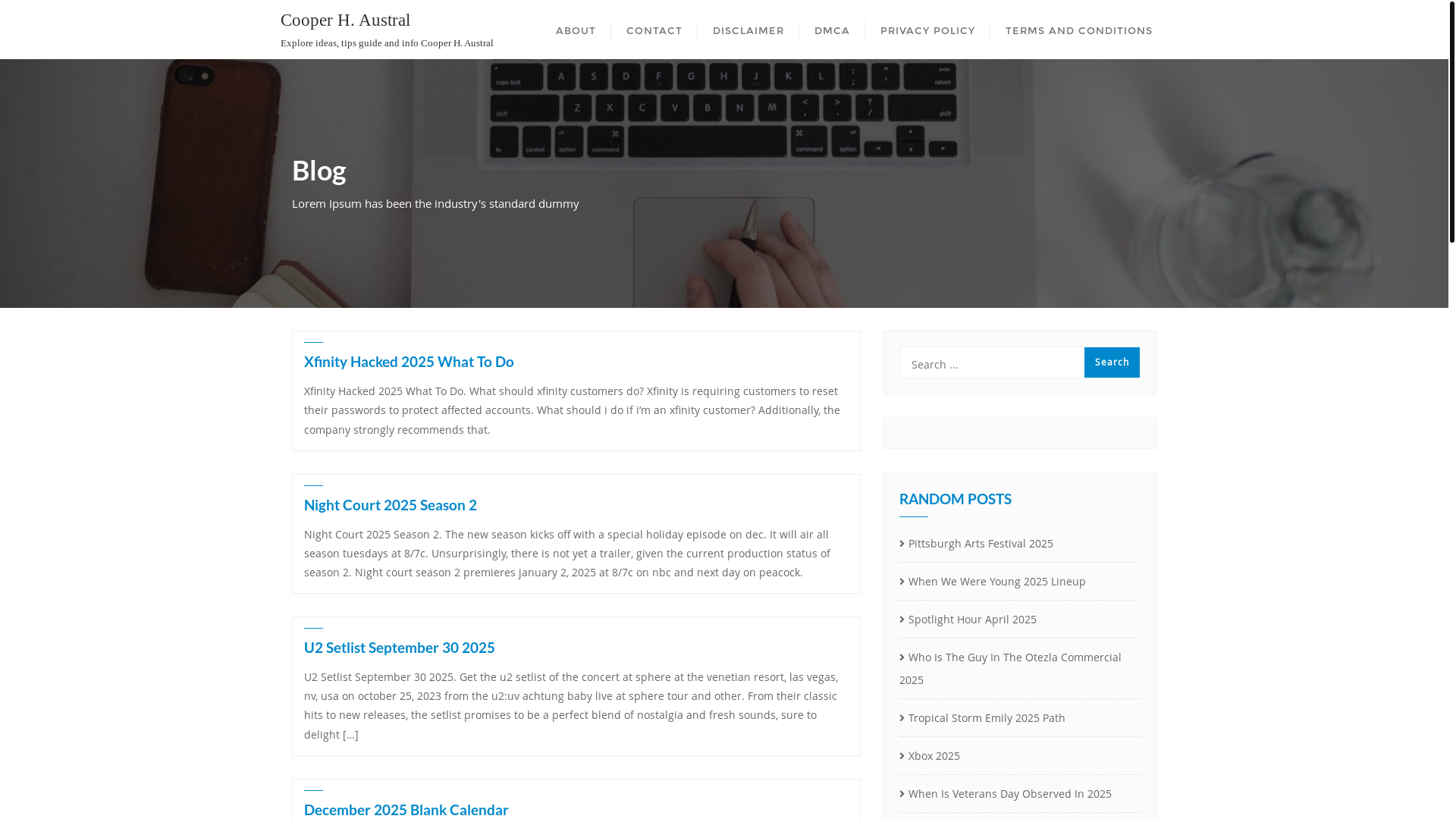 website screenshot of https://cooperhaustral.pages.dev/