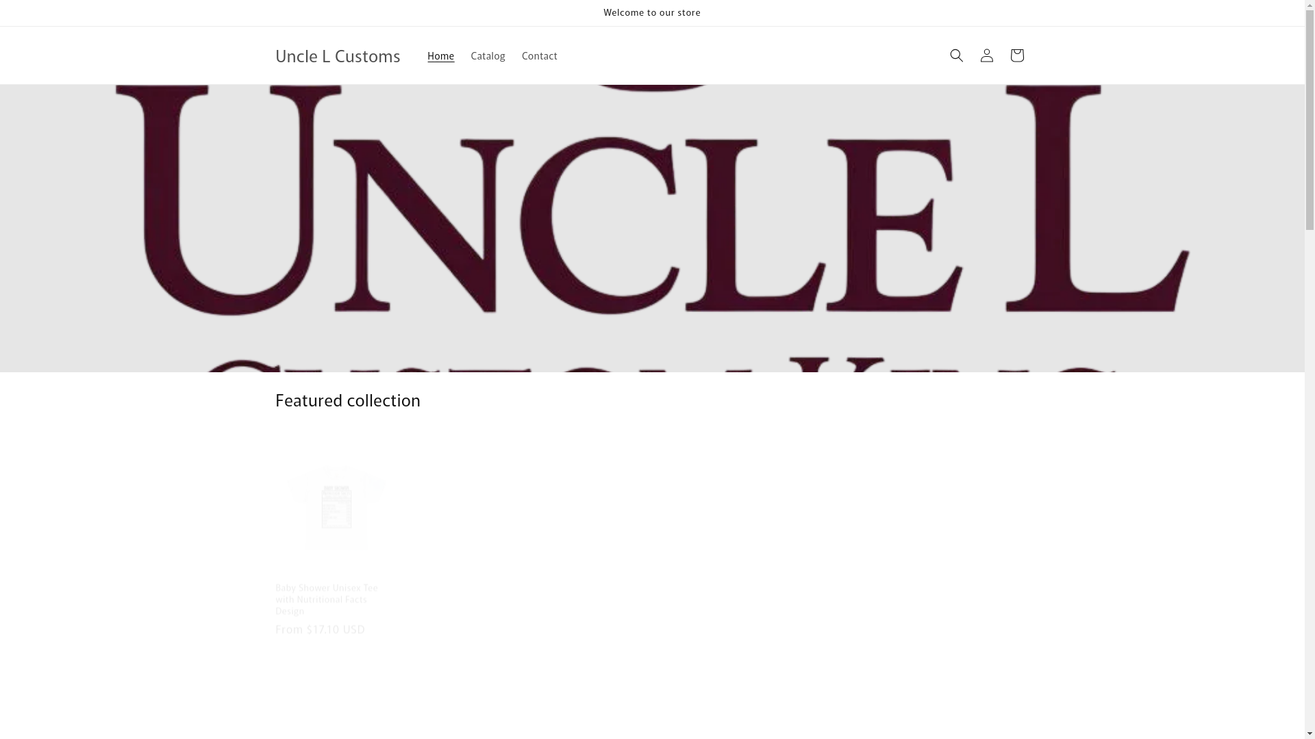 website screenshot of https://unclelcustomking.com/