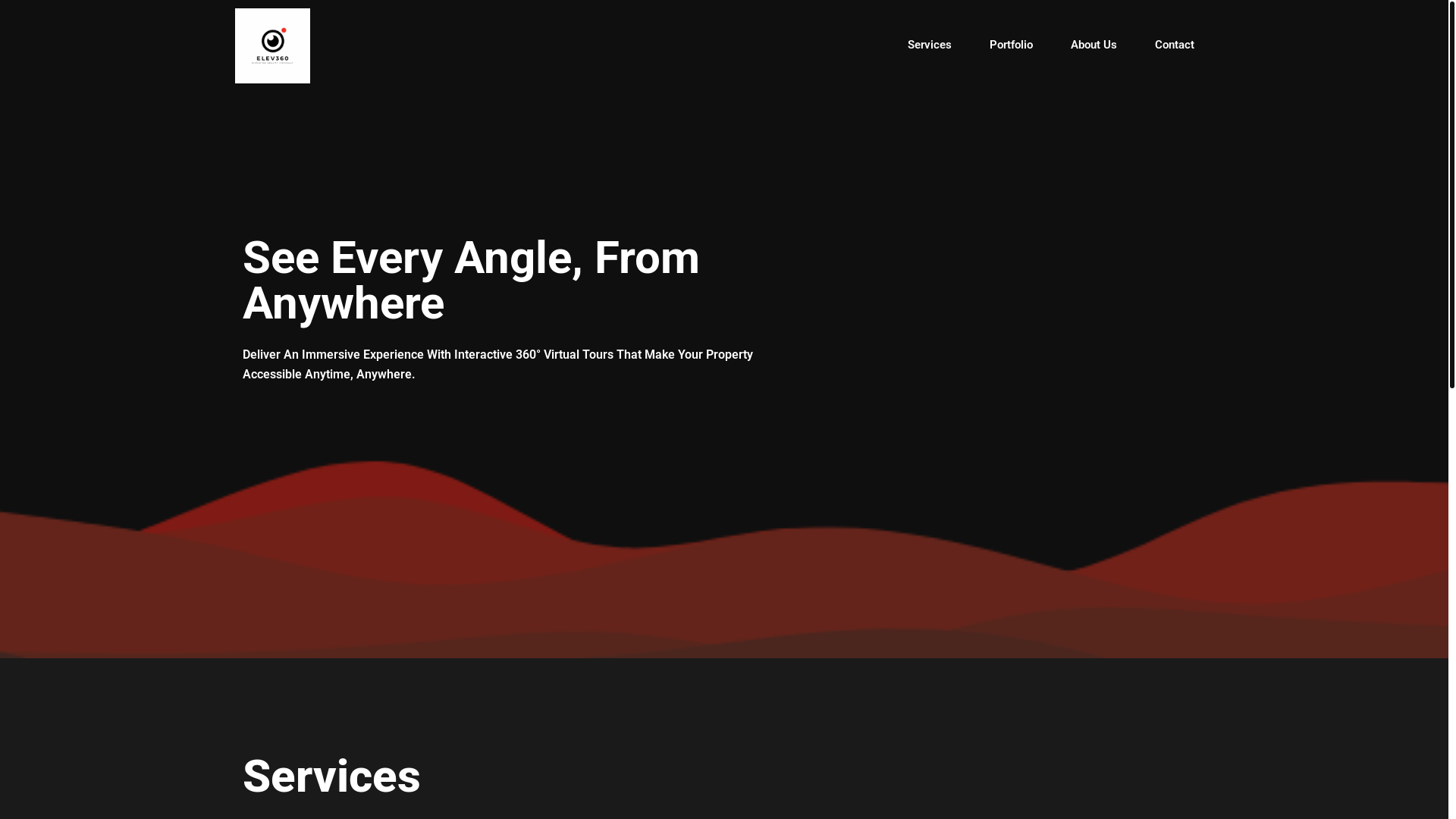 website screenshot of https://elev360.me/