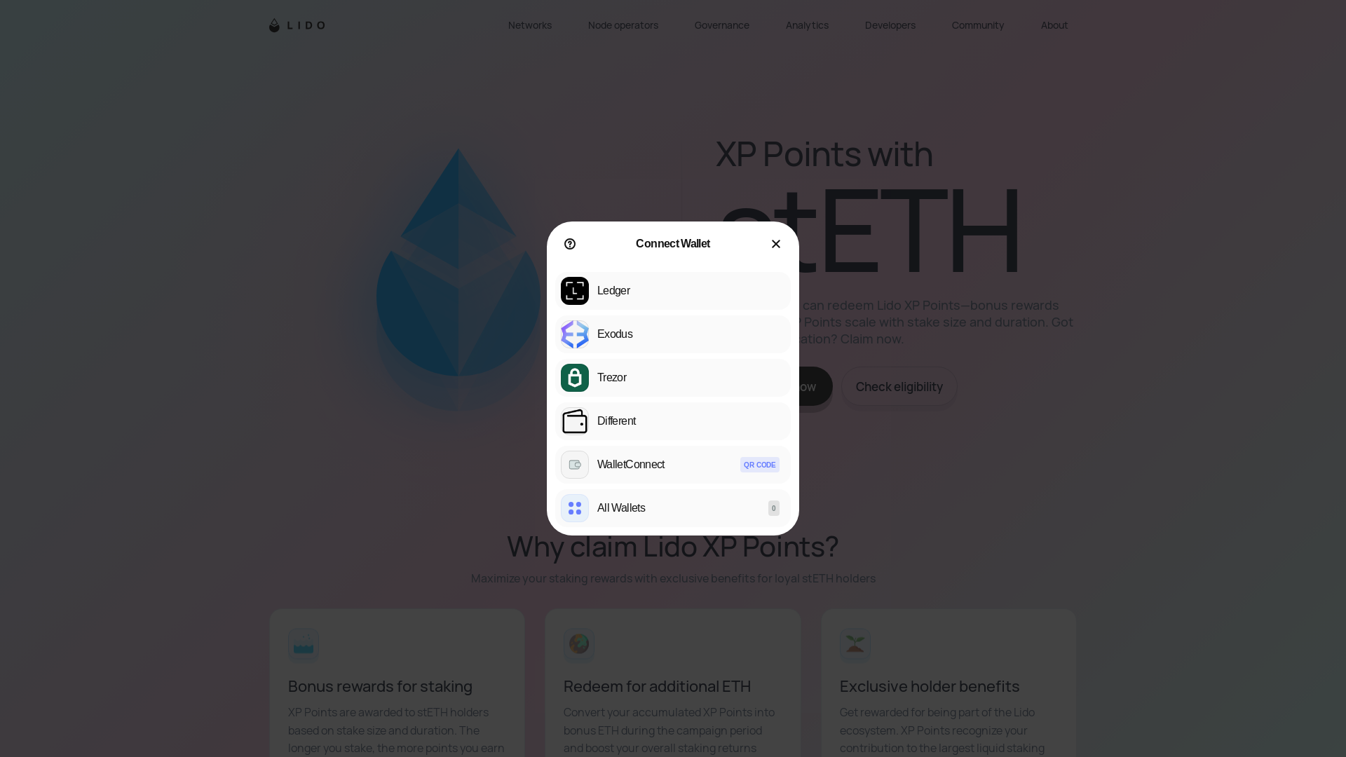 website screenshot of https://app-lidopoints.com/