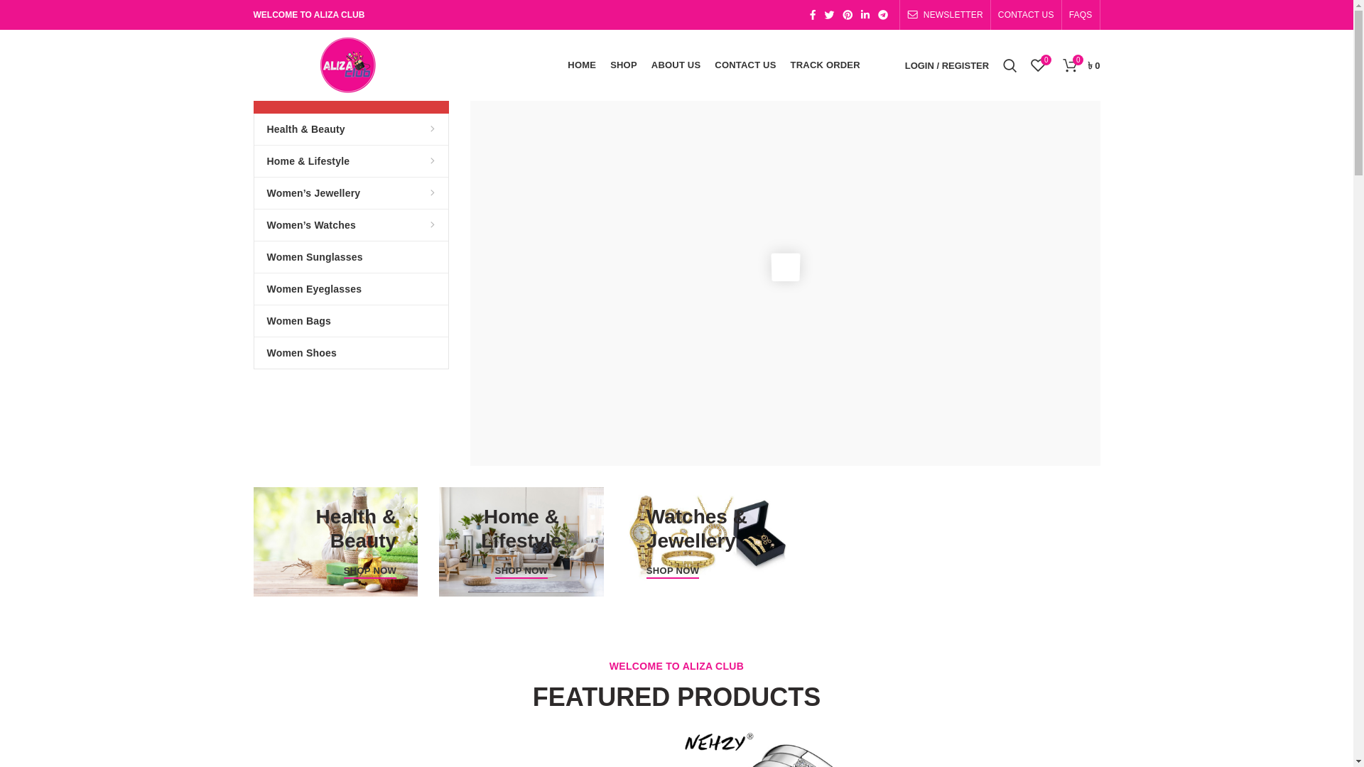 website screenshot of https://alizaclubbd.com/