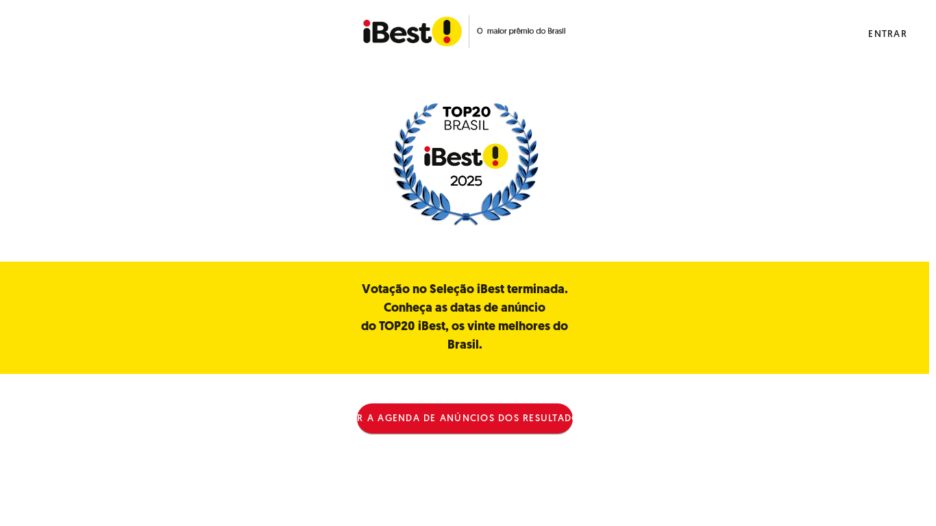website screenshot of https://app.premioibest.com/votacao/stand-up