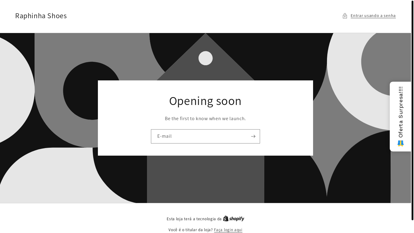 website screenshot of https://raphinhashoes.com/