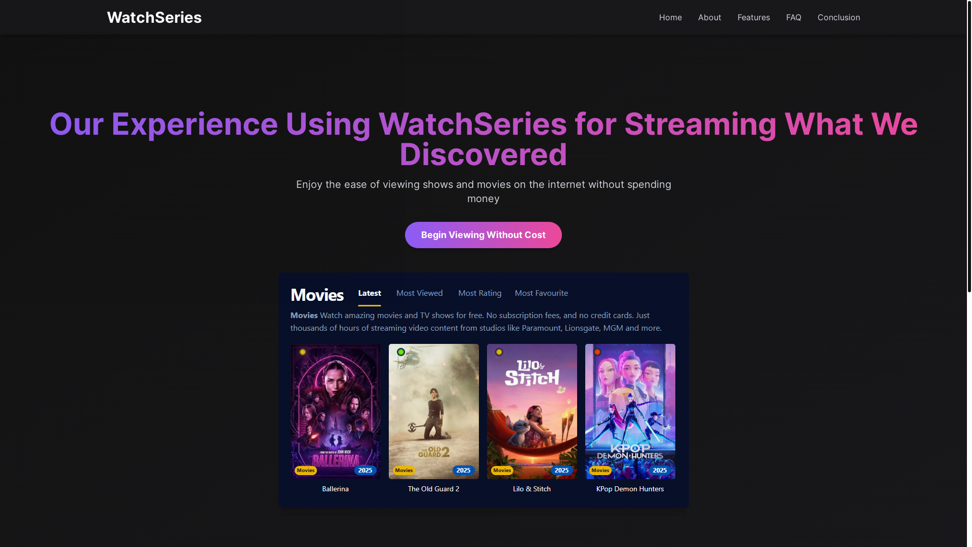 website screenshot of https://watchseries-lf0k.pages.dev/