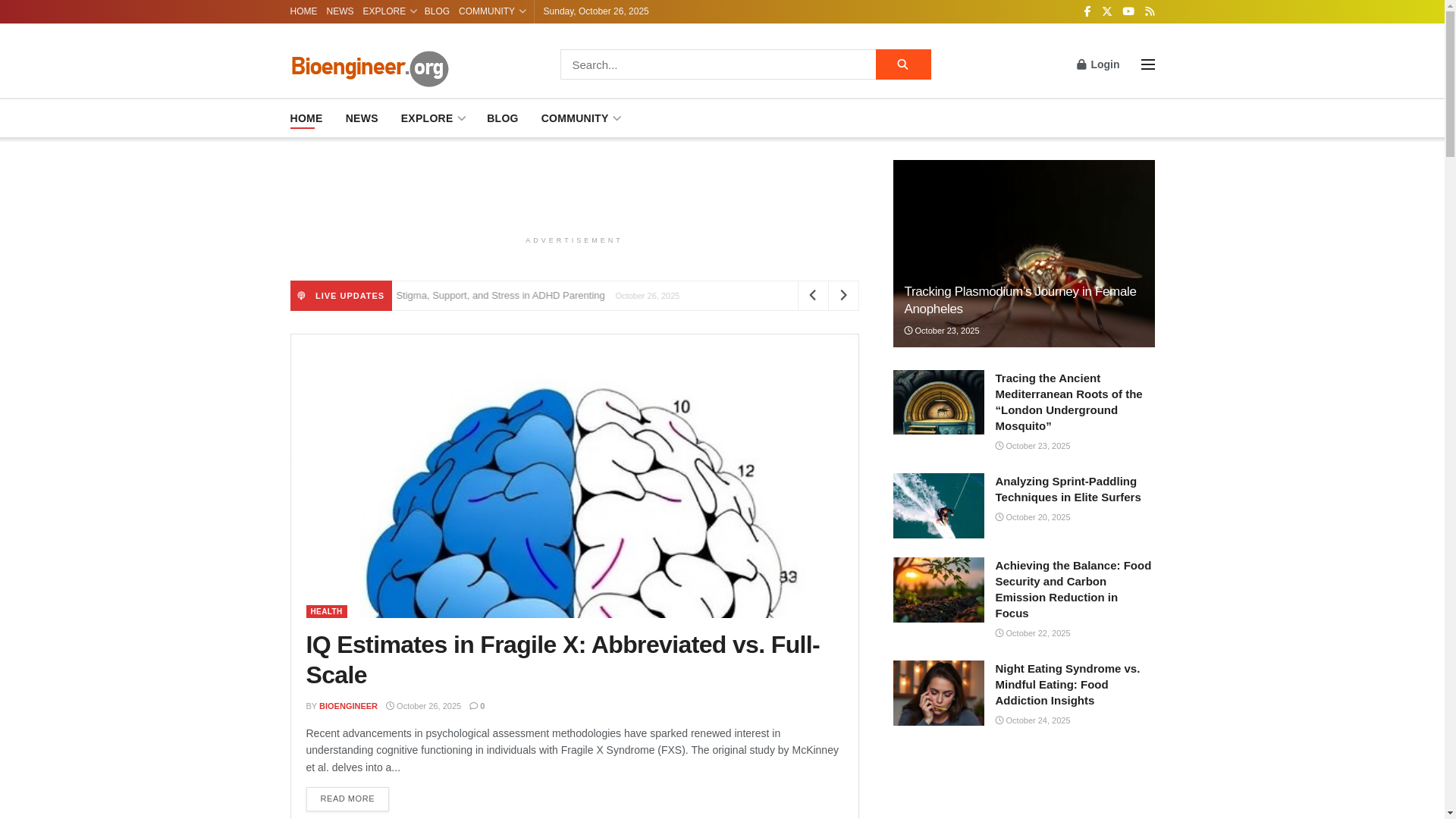 website screenshot of https://bioengineer.org/