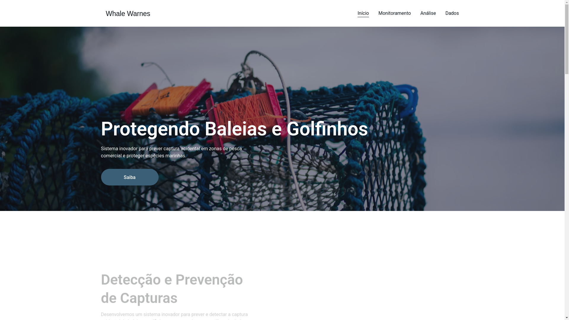 website screenshot of https://whalewarnes.cloud/