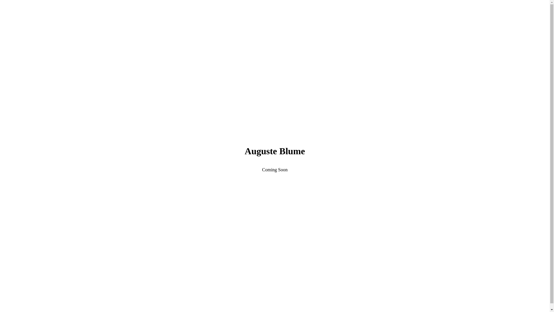 website screenshot of https://augusteblume.com/
