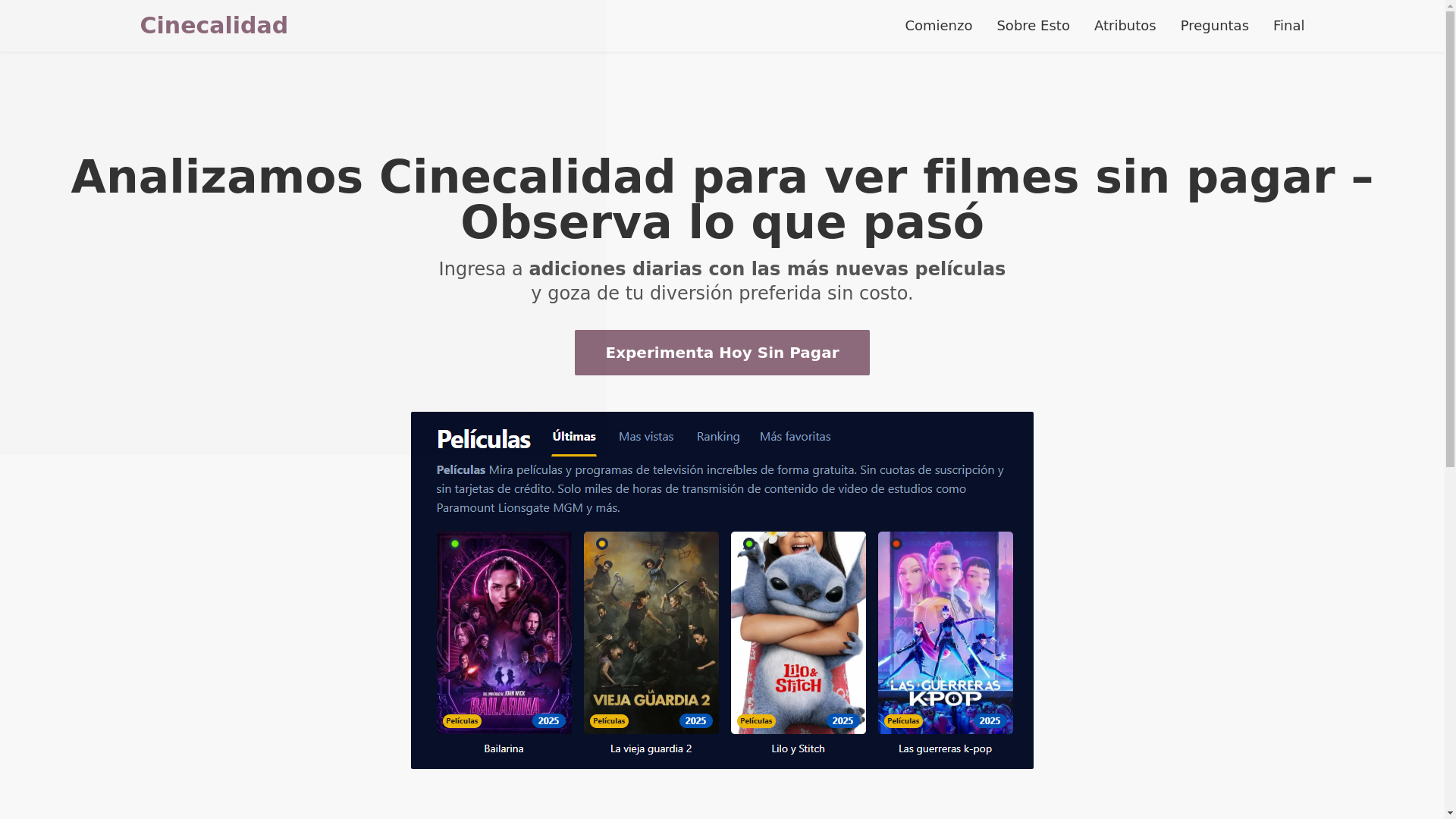website screenshot of https://cinecalidad-rspi-2hw.pages.dev/